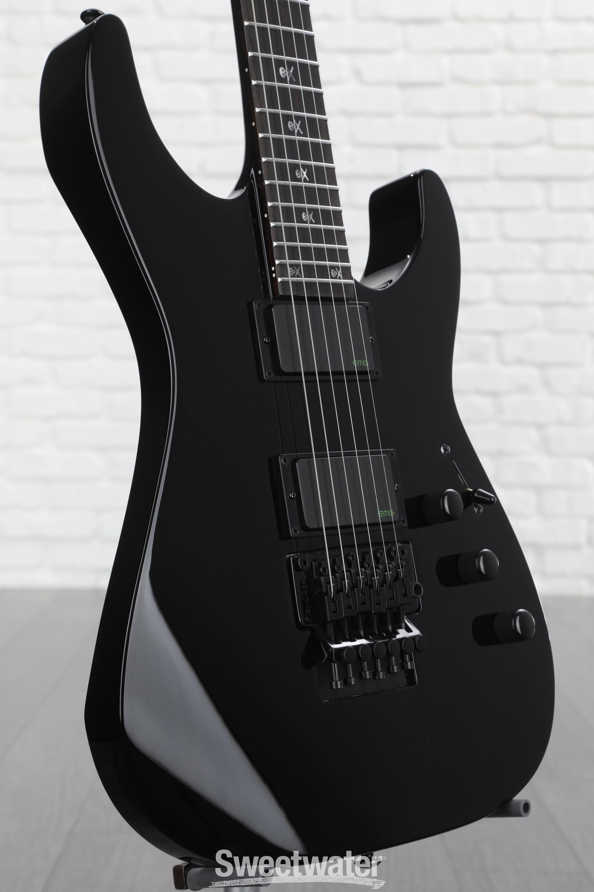 ESP LTD Kirk Hammett Signature KH-602 - Black | Sweetwater