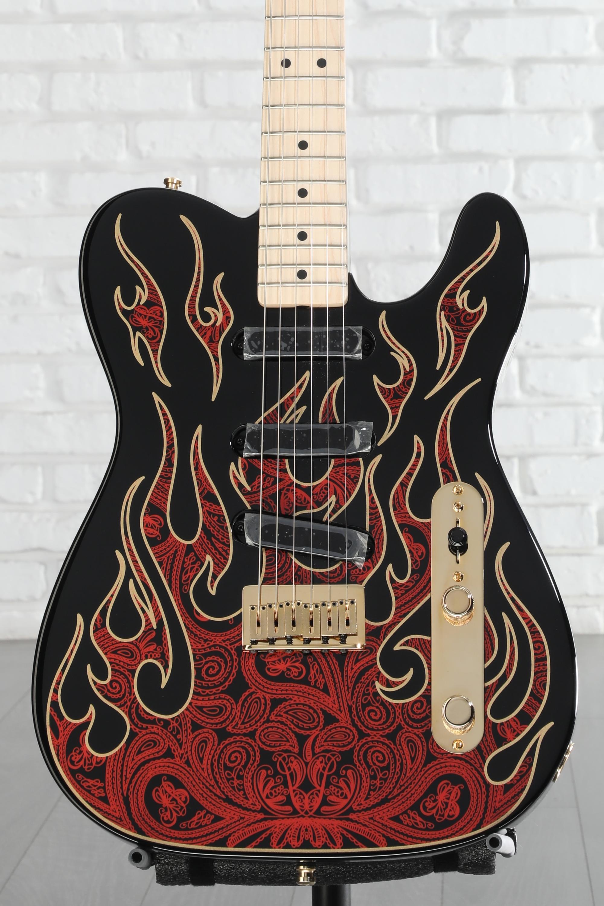 ギター Fender James Burton Standard Telecaster Used 1996 Fender JAMES BURTON STANDARD TELECASTER Candy Apple Red