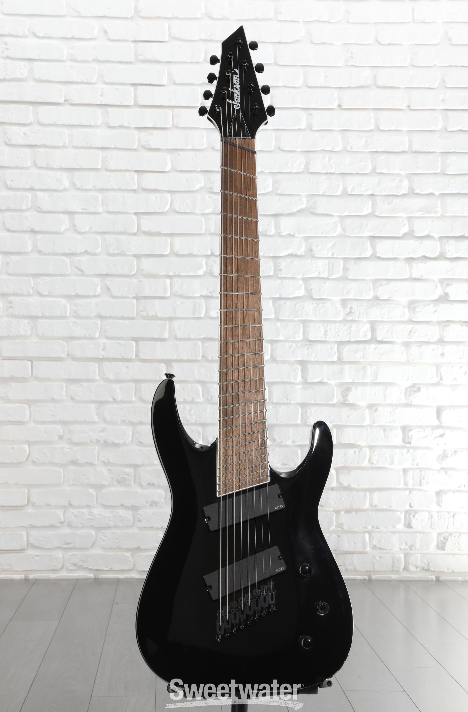 Jackson X Series Soloist Arch Top SLAT8 Multi-Scale - Gloss Black