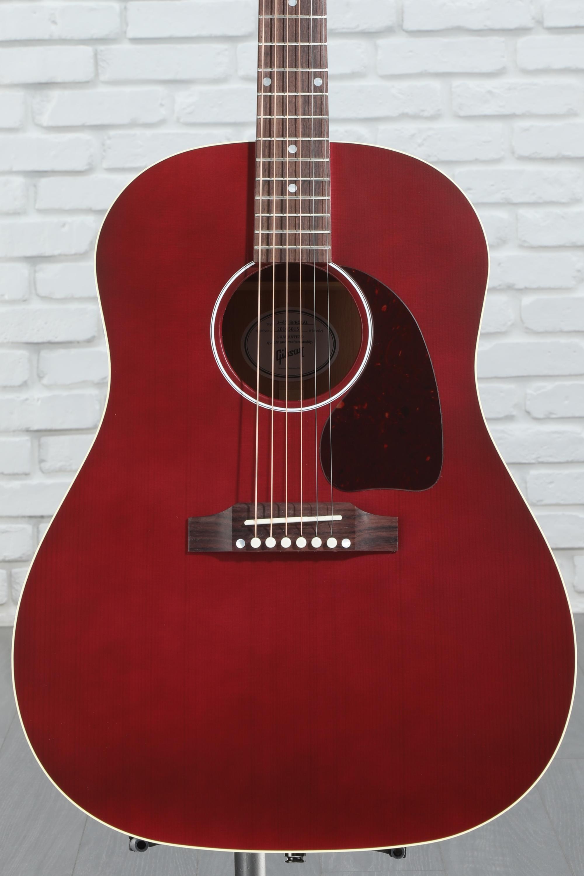 Gibson Acoustic J-45 Special Acoustic-electric Guitar - Wine