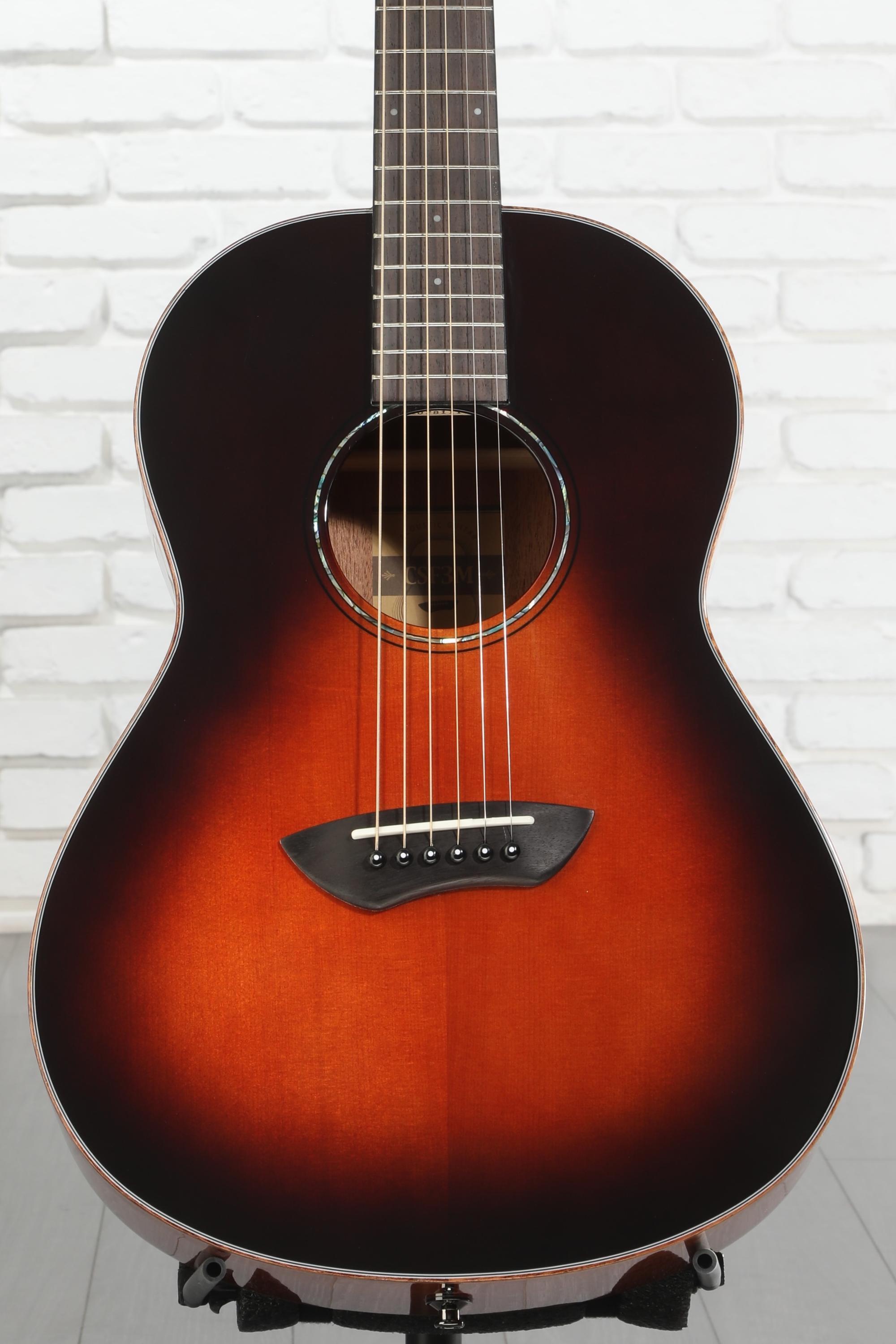 Yamaha CSF3M Compact Folk Guitar - Tobacco Brown Sunburst | Sweetwater
