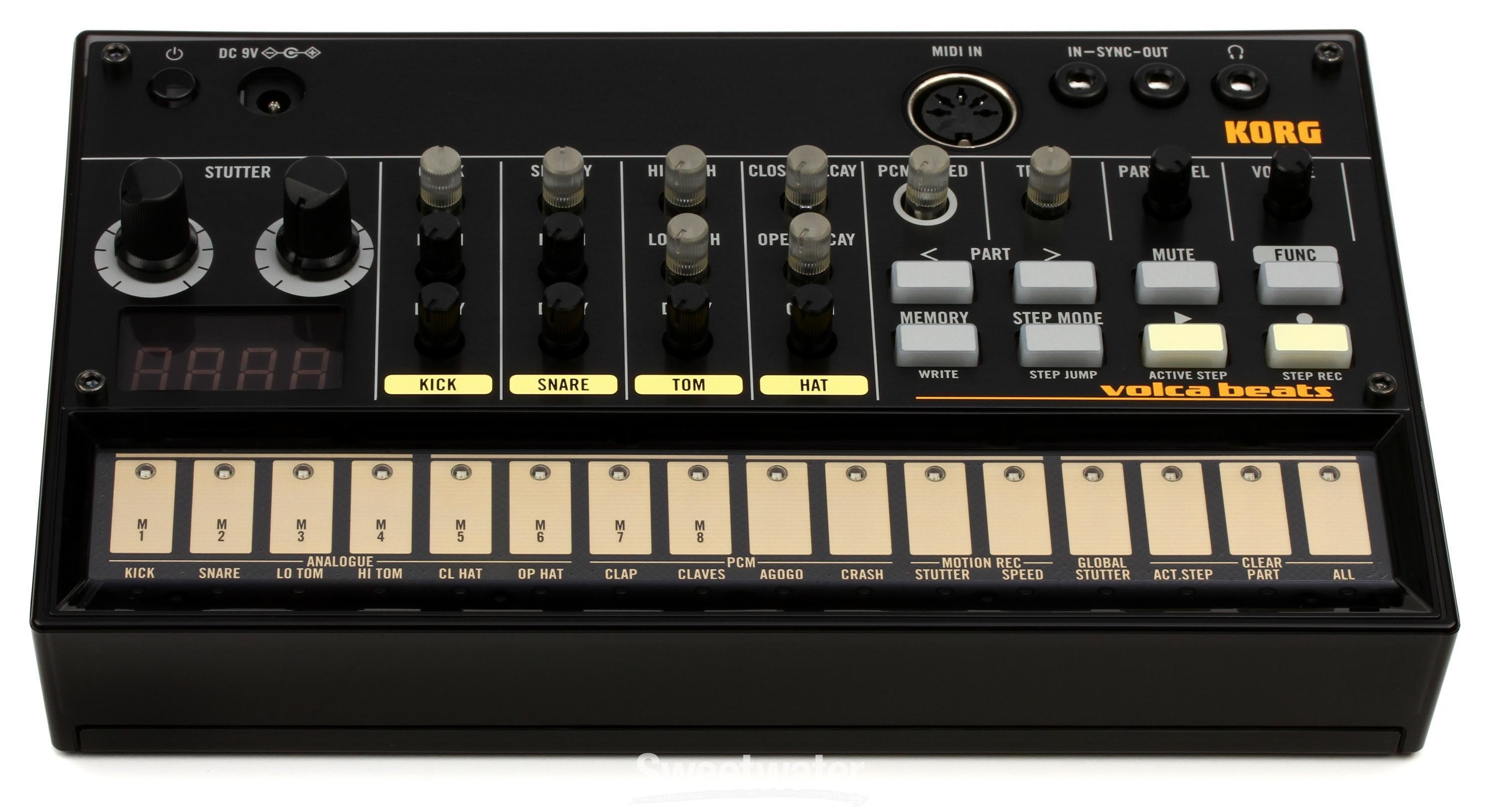 Korg Volca Beats Analog Drum Machine | Sweetwater