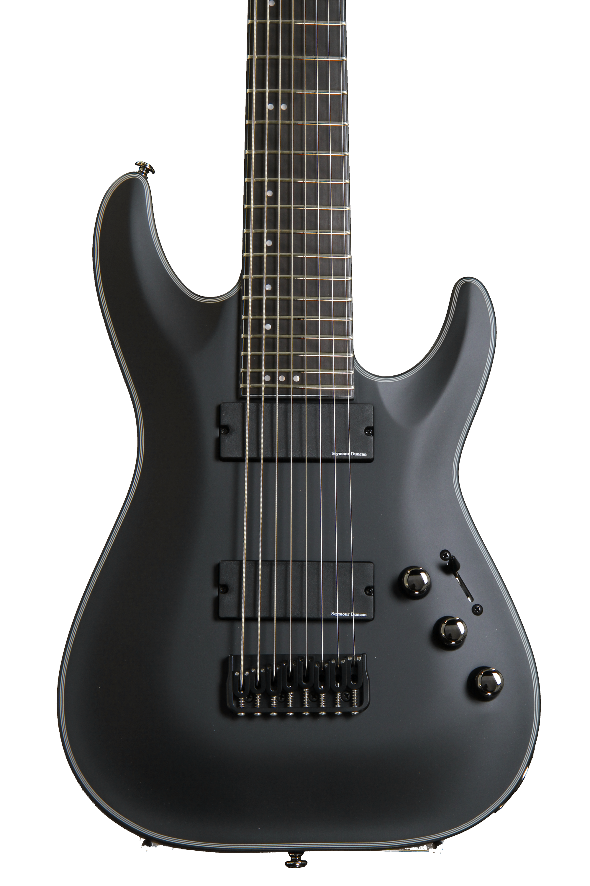 Schecter Blackjack SLS C-8 - Satin Black | Sweetwater