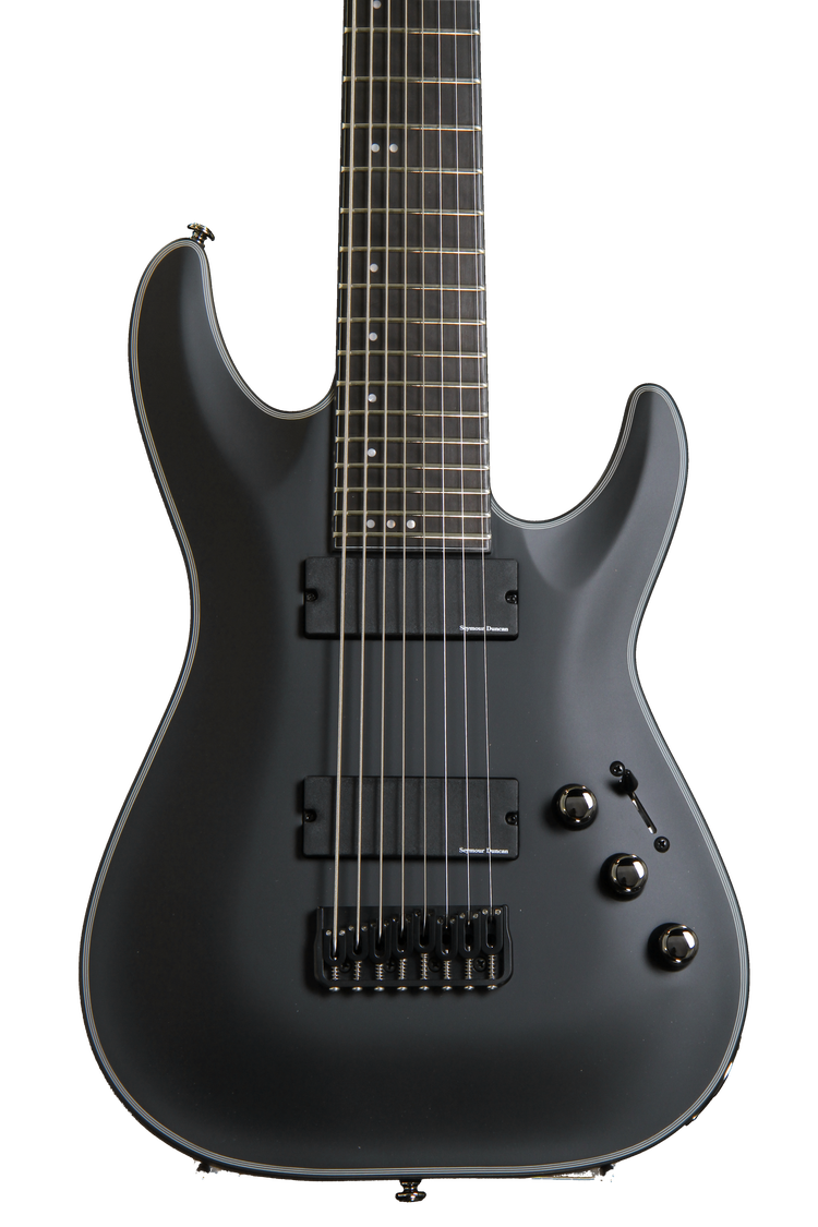 Schecter Blackjack SLS C-8 - Satin Black | Sweetwater