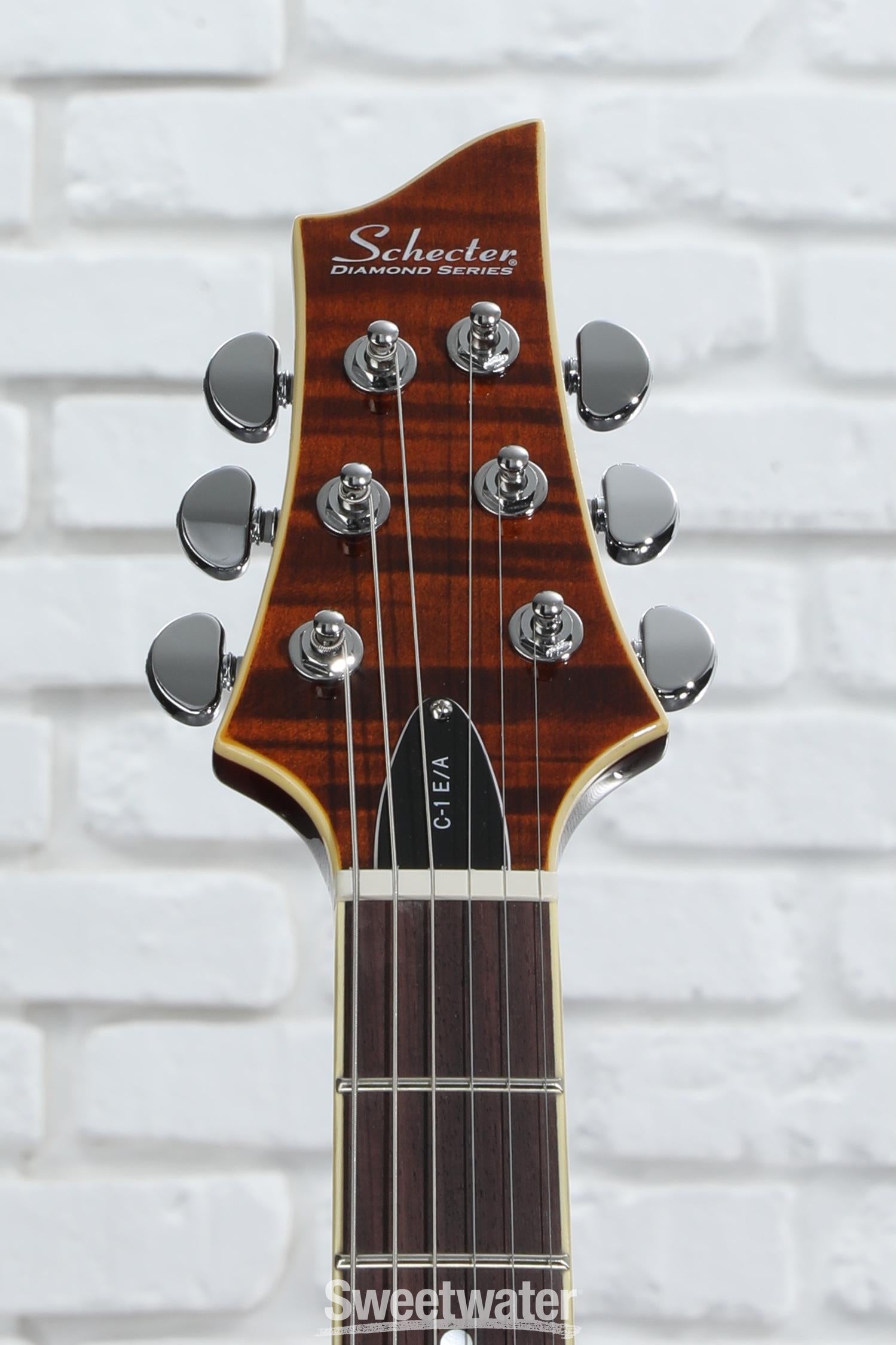 SCHECTER ( シェクター ) C-1 E/A CAT'S EYE Schecter Guitar Research C-1 E/A Electric Guitar Cat's Eye