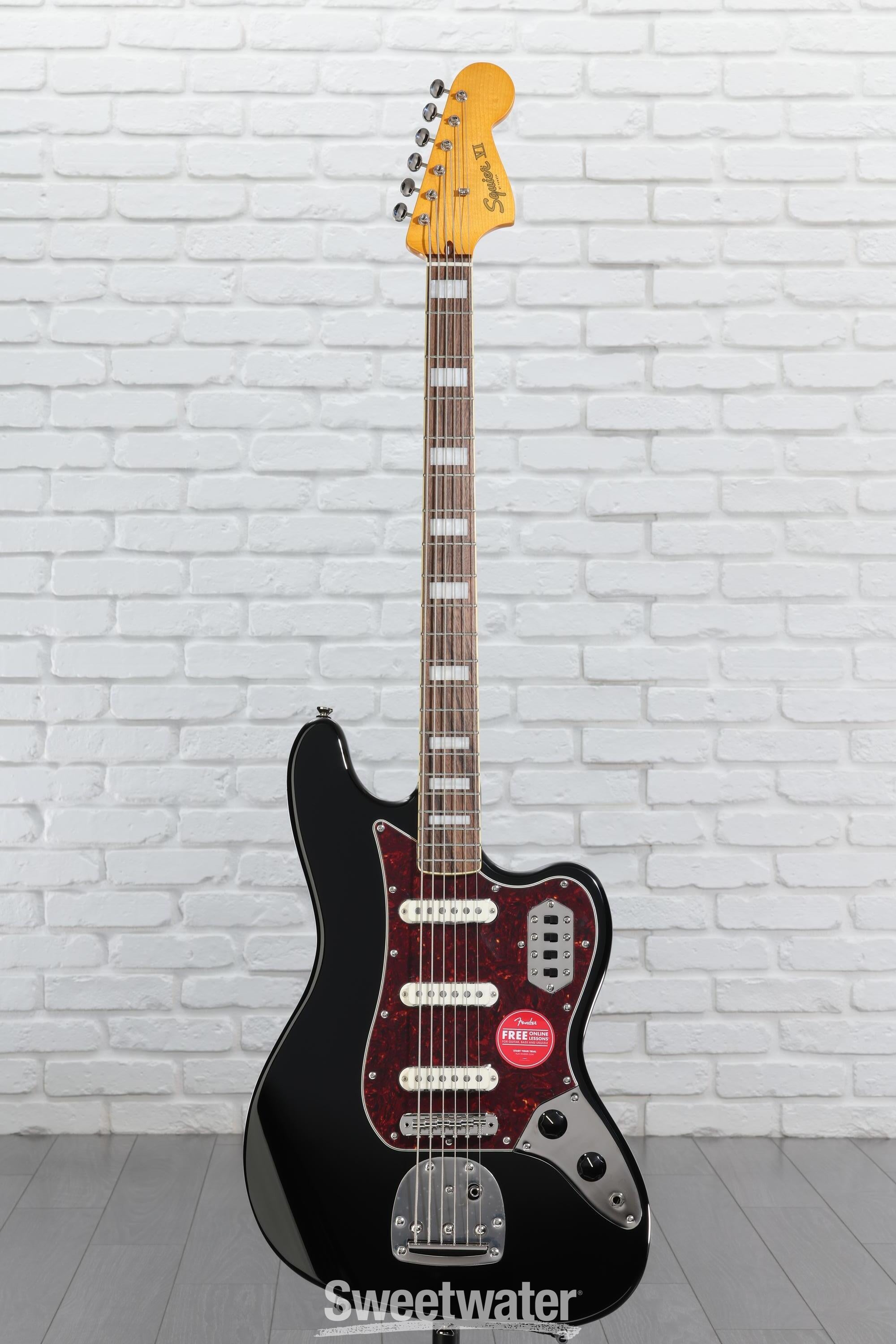 Squier BassⅥ ブラック Squier Classic Vibe Bass VI Guitar Black | Guitar Center