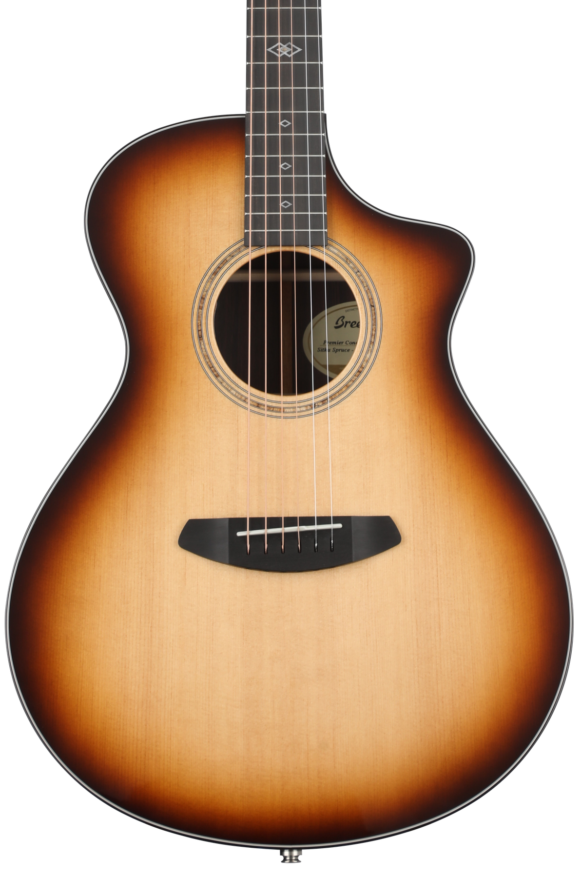 Breedlove Premier Concert CE Acoustic-electric Guitar - Burnt