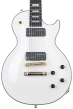 Photo of Epiphone 7-string Matt Heafy Les Paul Custom Origins Electric Guitar - Bone White