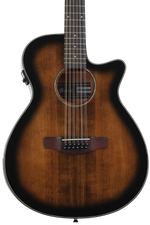 Photo of Ibanez AEG5012 Acoustic-electric Guitar - Dark Violin Sunburst