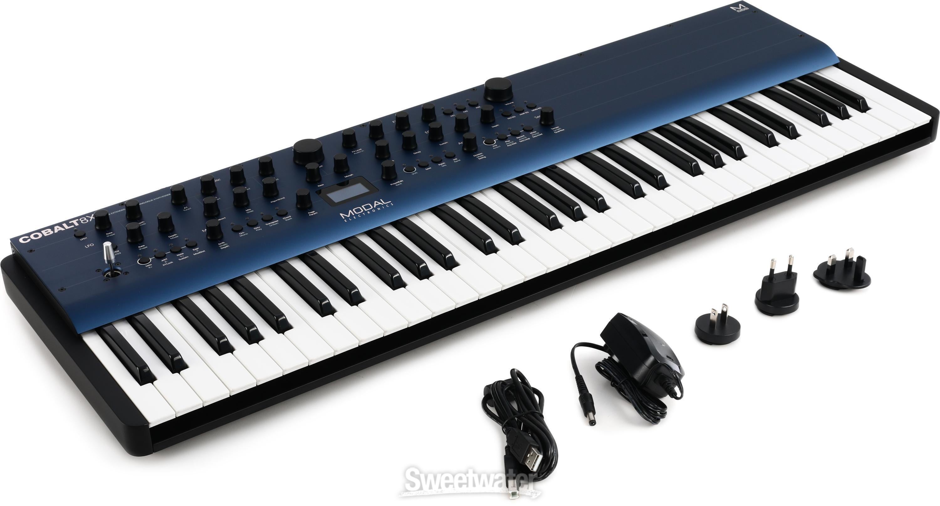 Modal Electronics Cobalt8X 61-key 8-voice Extended Virtual Analog