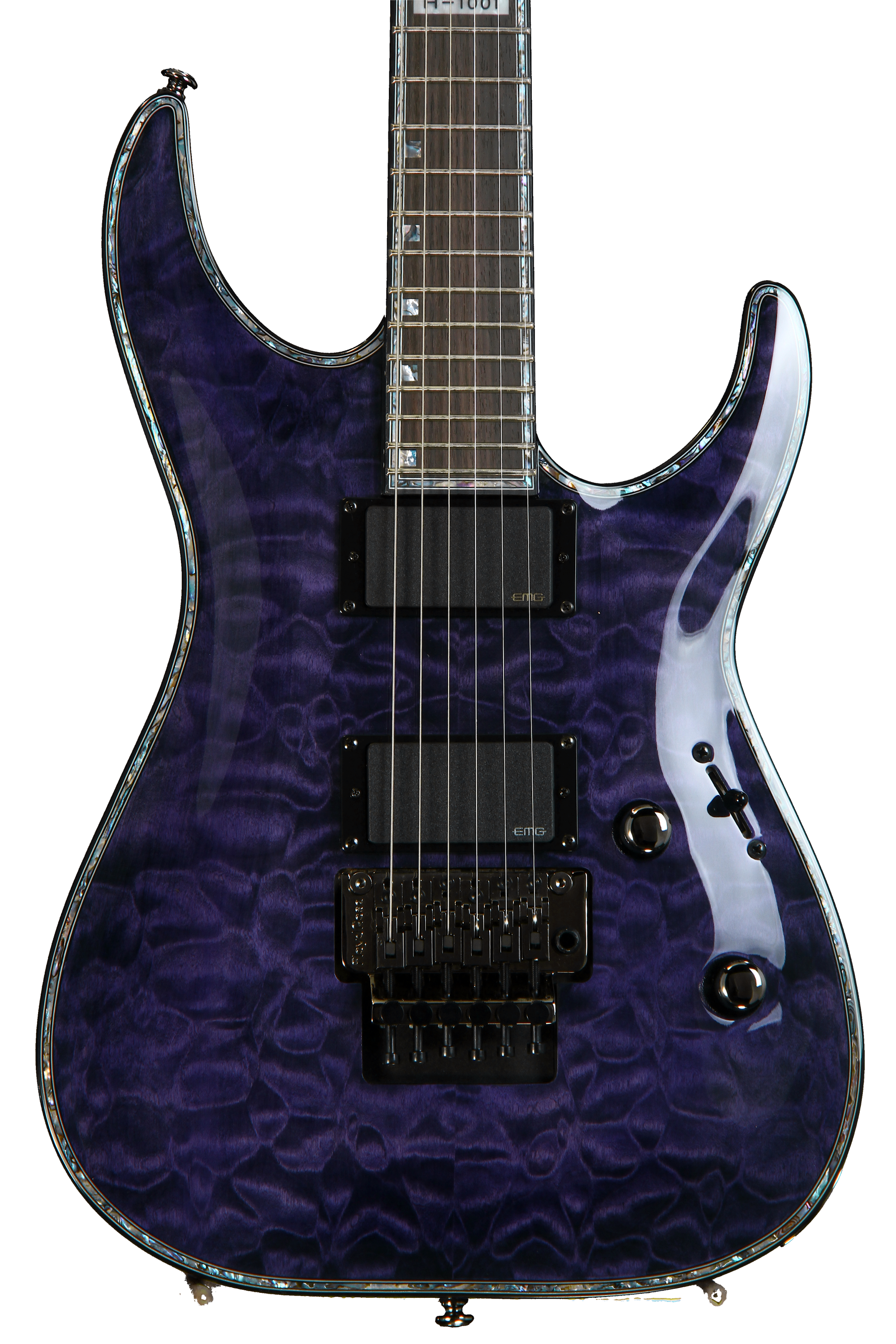 ESP LTD H-1001 w/Floyd Rose Limited Edition - Reindeer Blue