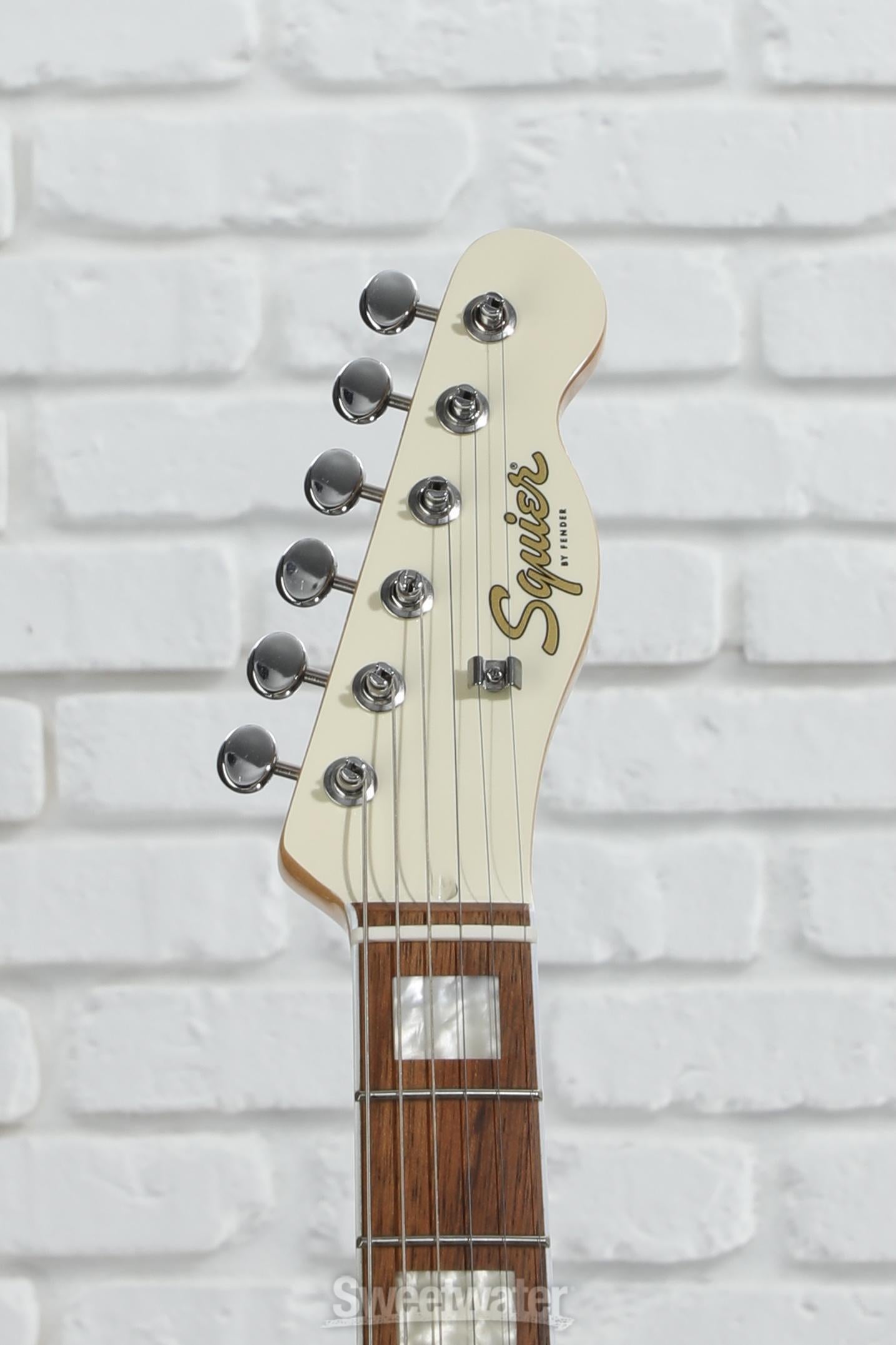 美品 グレードアップ Squier Paranomal Offset TL Squier Paranormal Offset Telecaster SJ Limited-Edition
