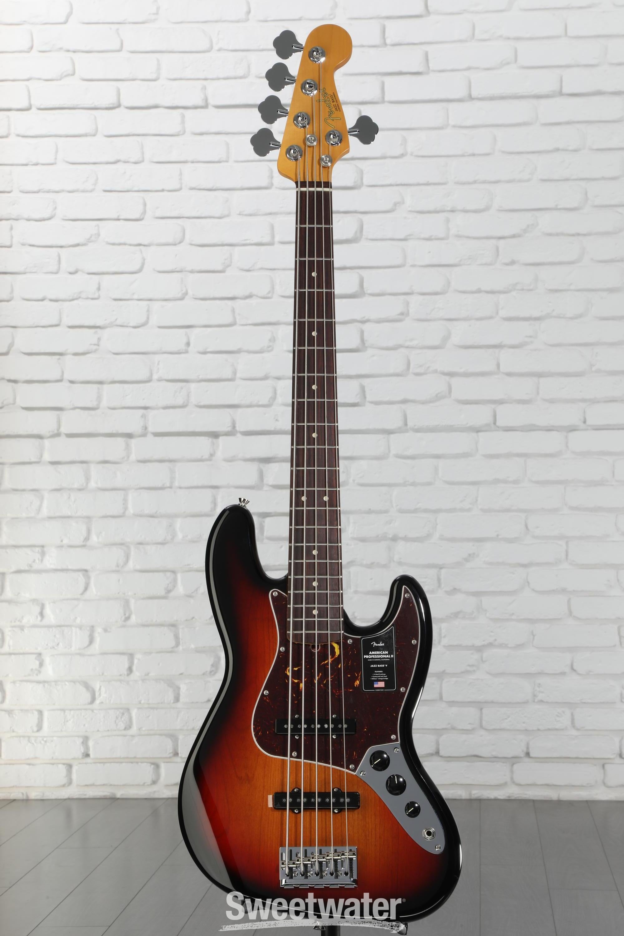 Fender American Professional II Jazz Bass V - 3 Color