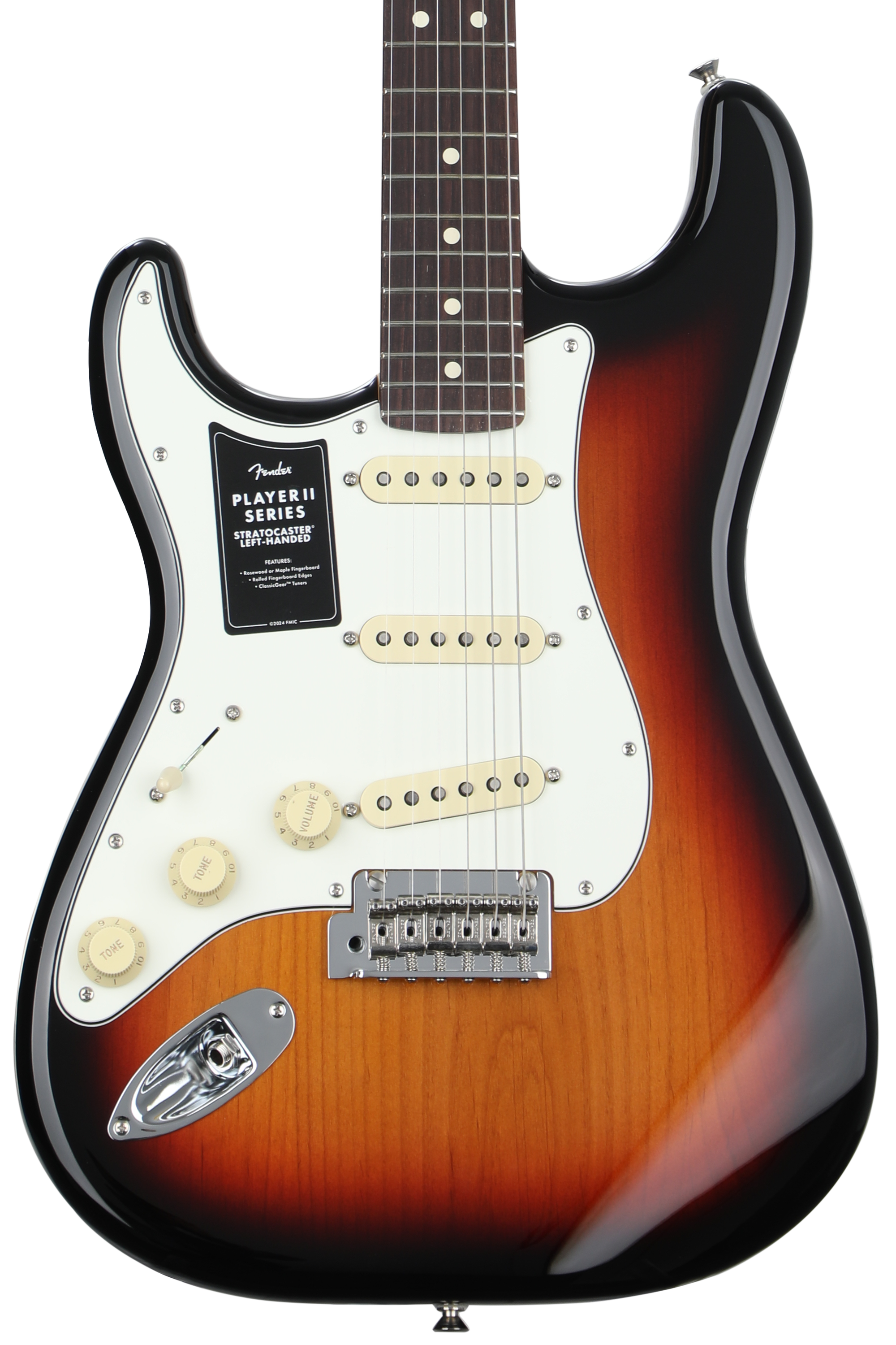 ギター Fender Mexico Player Stratocaster Lefty Player II Stratocaster® Left-Handed – Fender