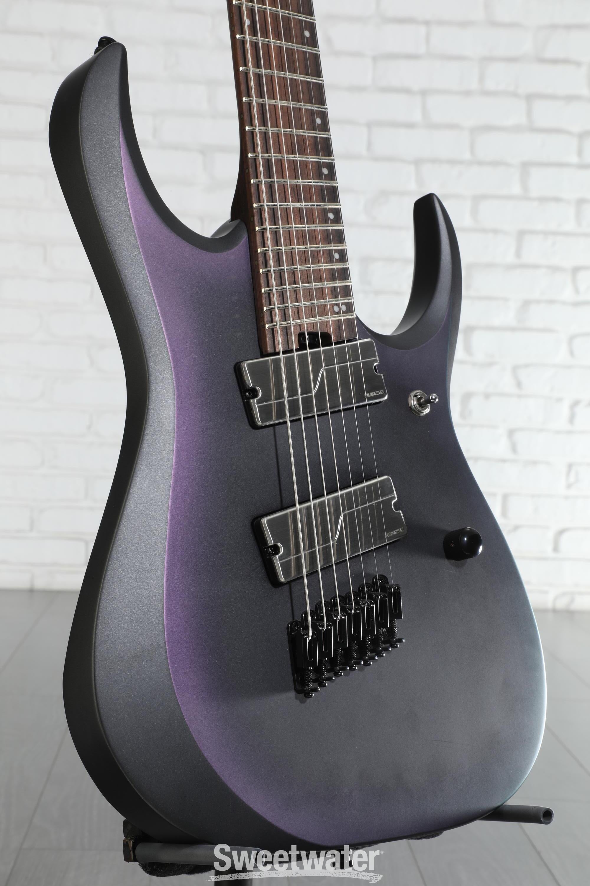 Ibanez RGD71 ALMS Axion Label 7弦 Ibanez Axion Label RGD71ALMS - Black Aurora Burst Matte | Sweetwater