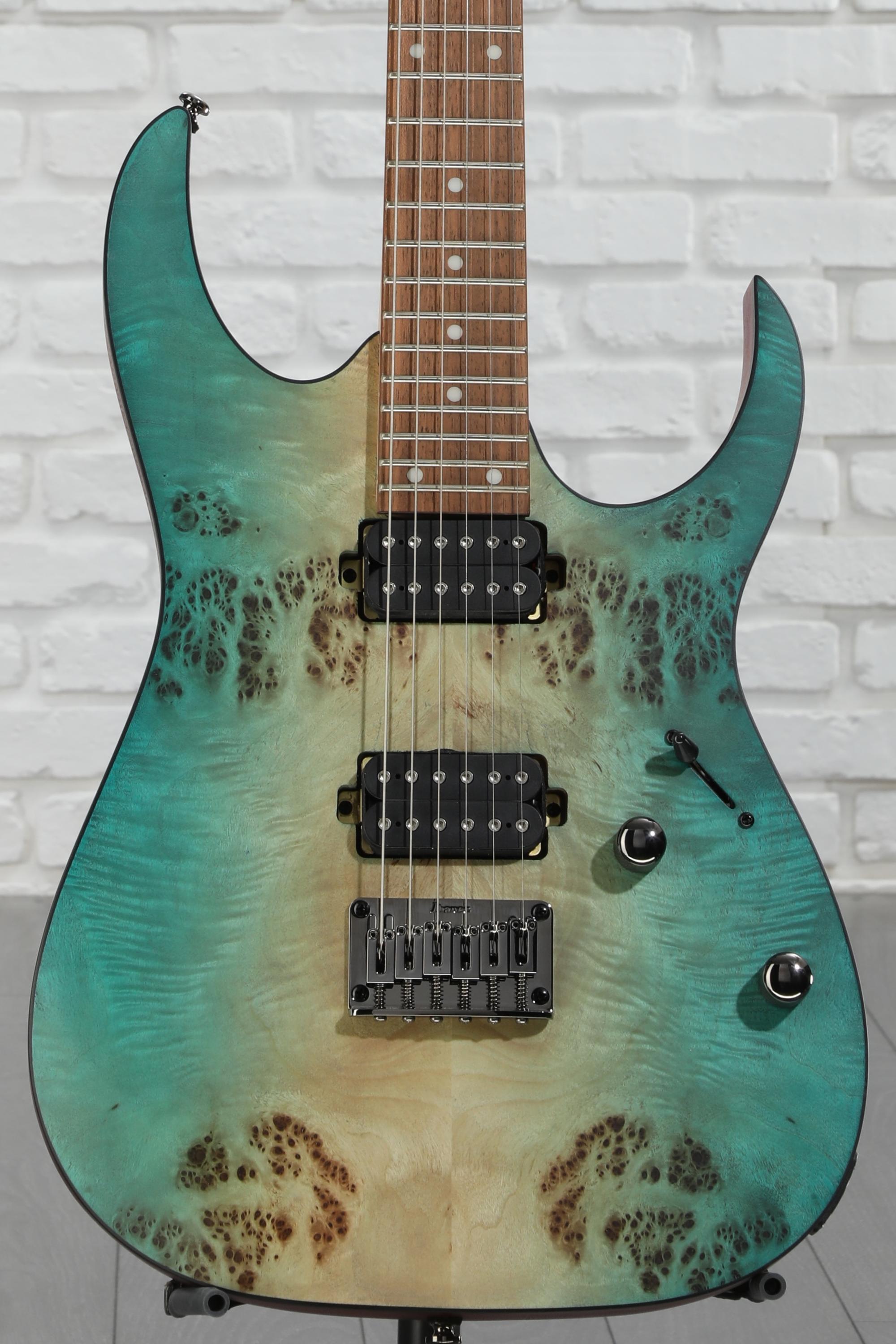 Ibanez Standard RG421PB Electric Guitar - Caribbean Shoreline Flat