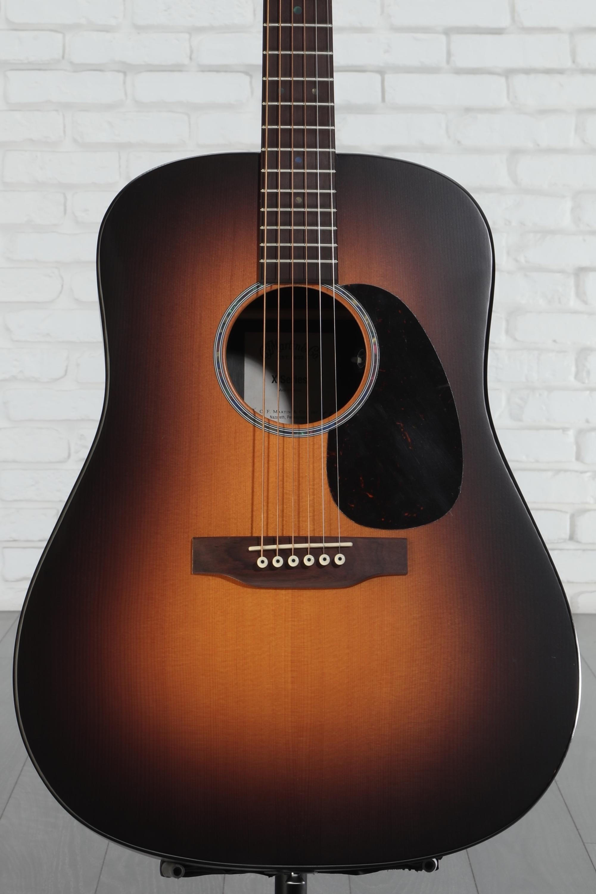Martin D-X2E Dreadnought Acoustic-electric Guitar - Ziricote