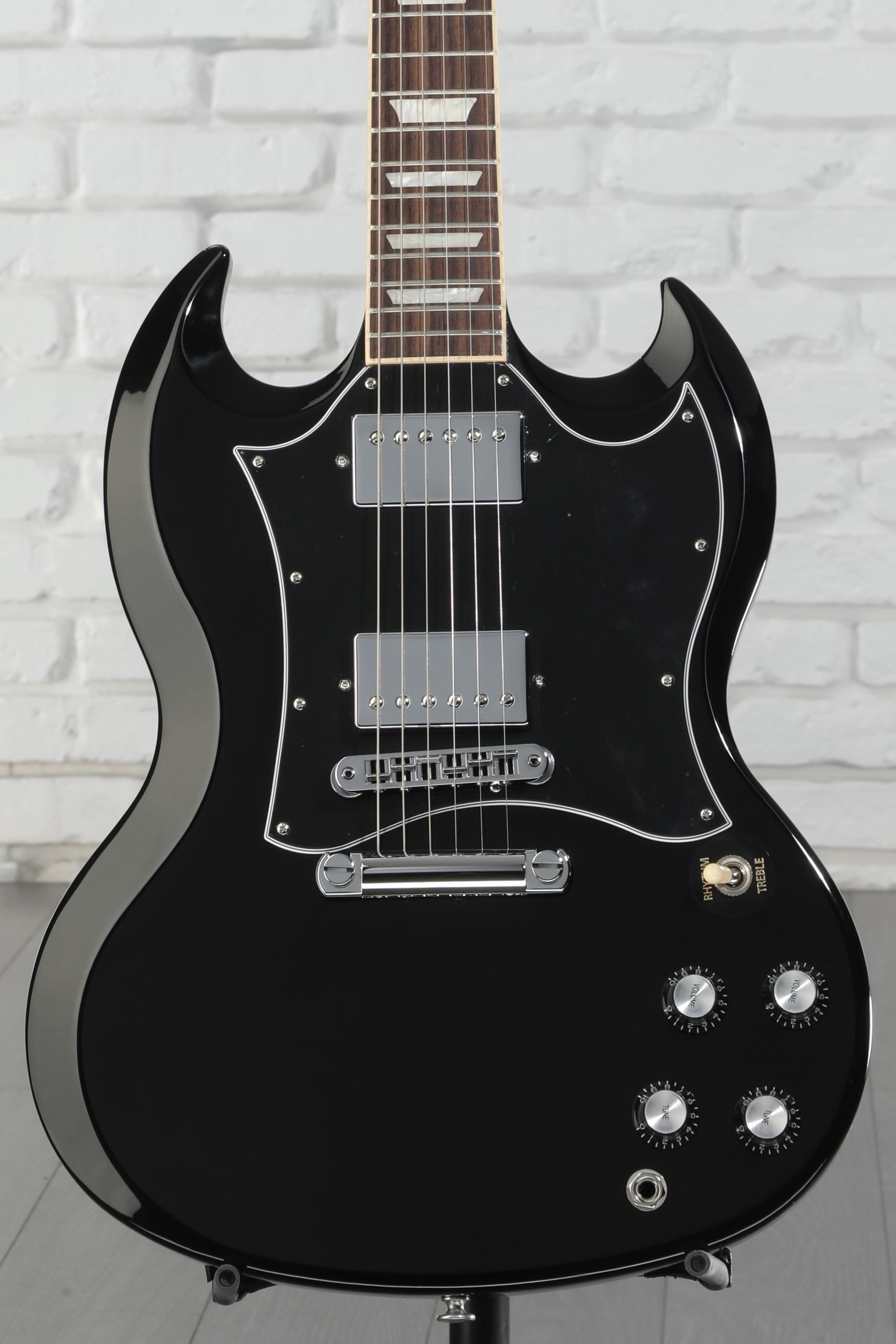 ギブソン SG スタンダード エボニー Gibson SG Standard Electric Guitar - Ebony | Sweetwater