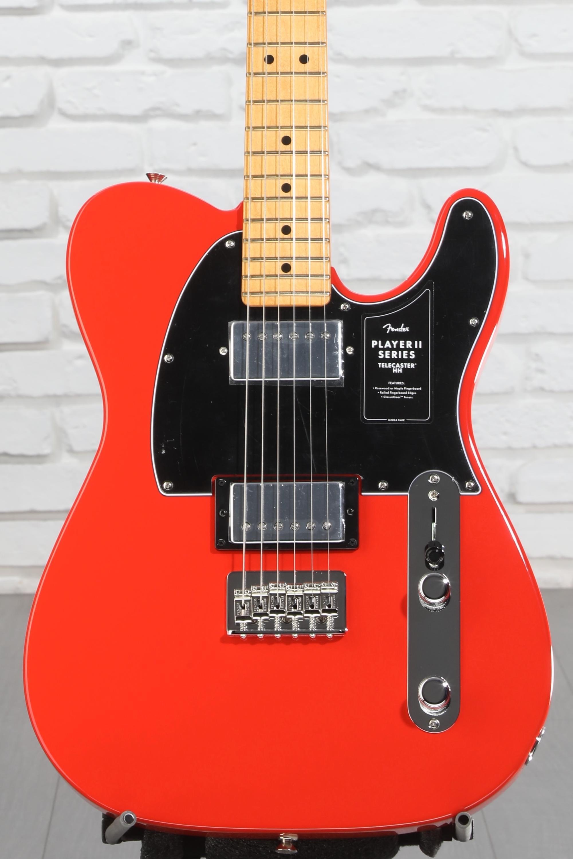 Fender Player II Telecaster HH Electric Guitar - Coral Red with
