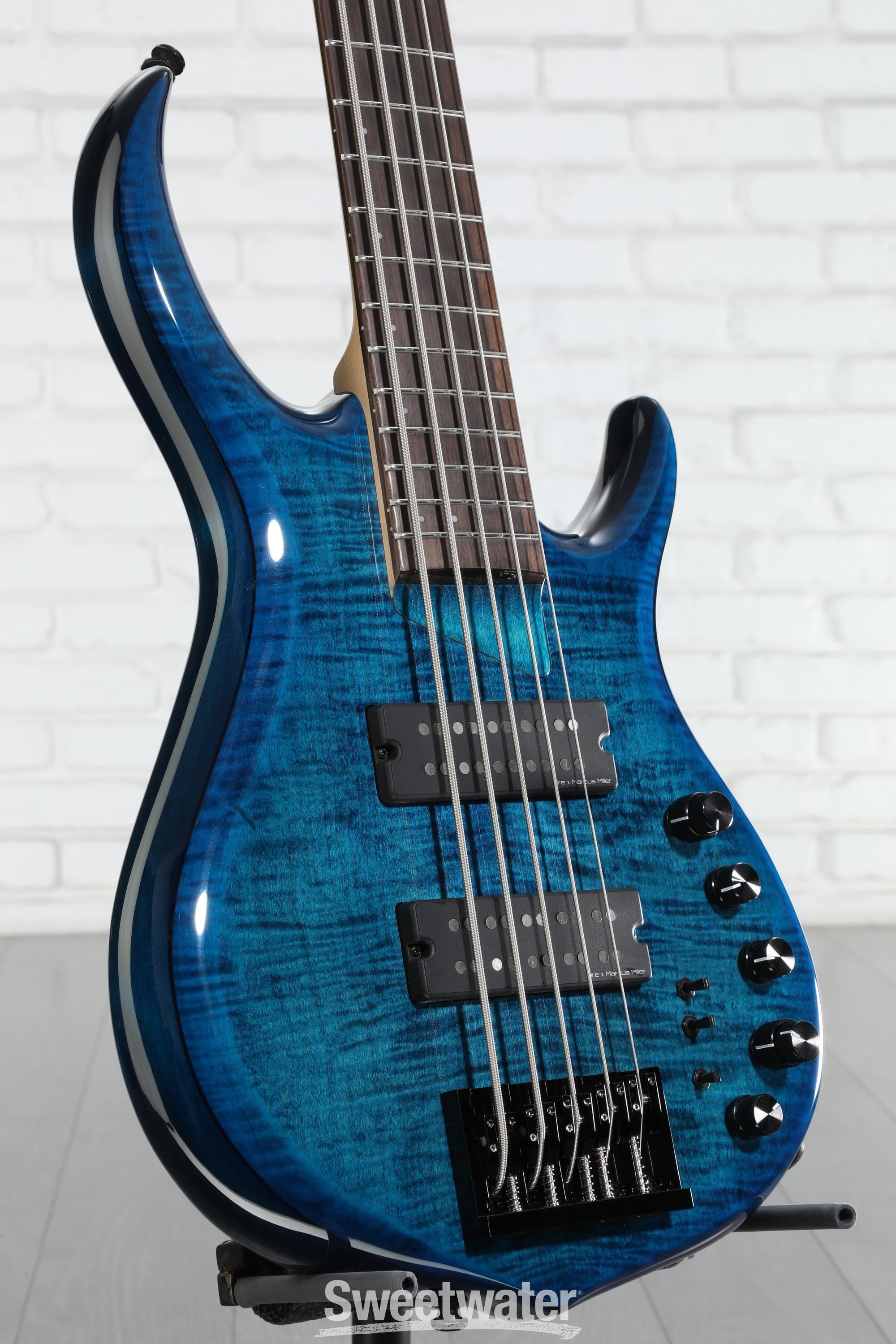 Sire Marcus Miller M7 Alder 5-string Bass Guitar - Transparent