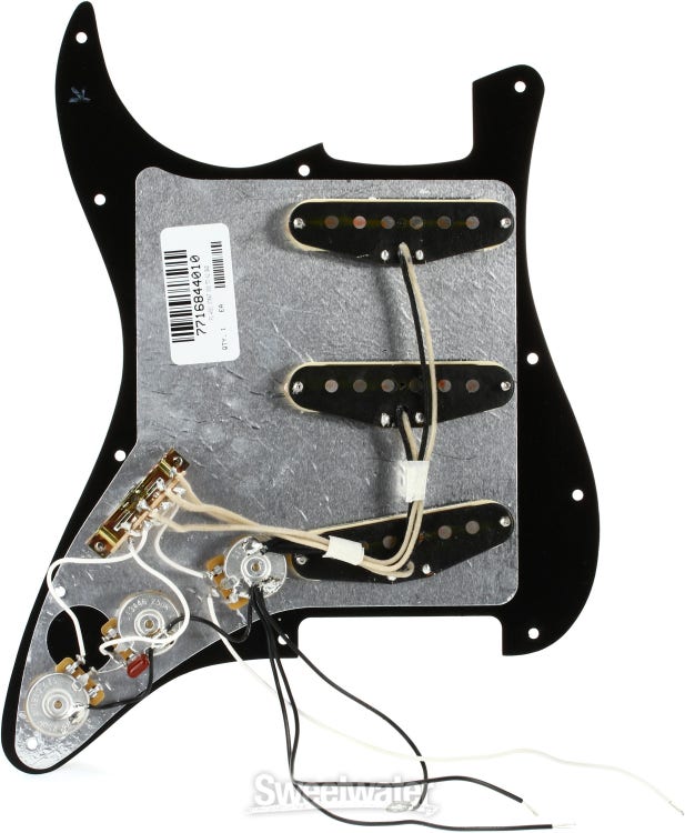 Fender Pre-Wired Strat® Pickguard, Original '57/'62 SSS – Franklin