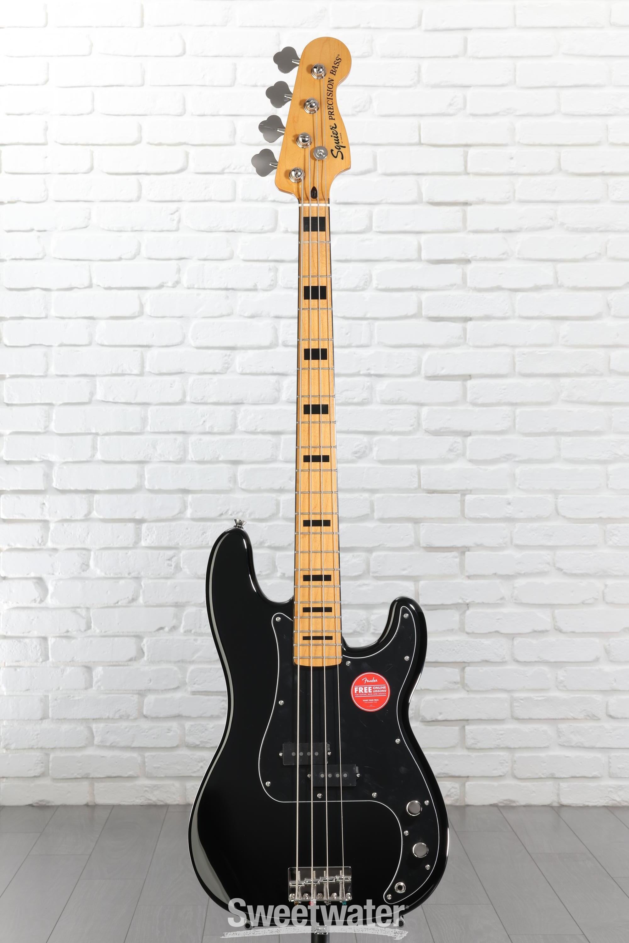 Squier Classic Vibe '70s Precision Bass - Black | Sweetwater