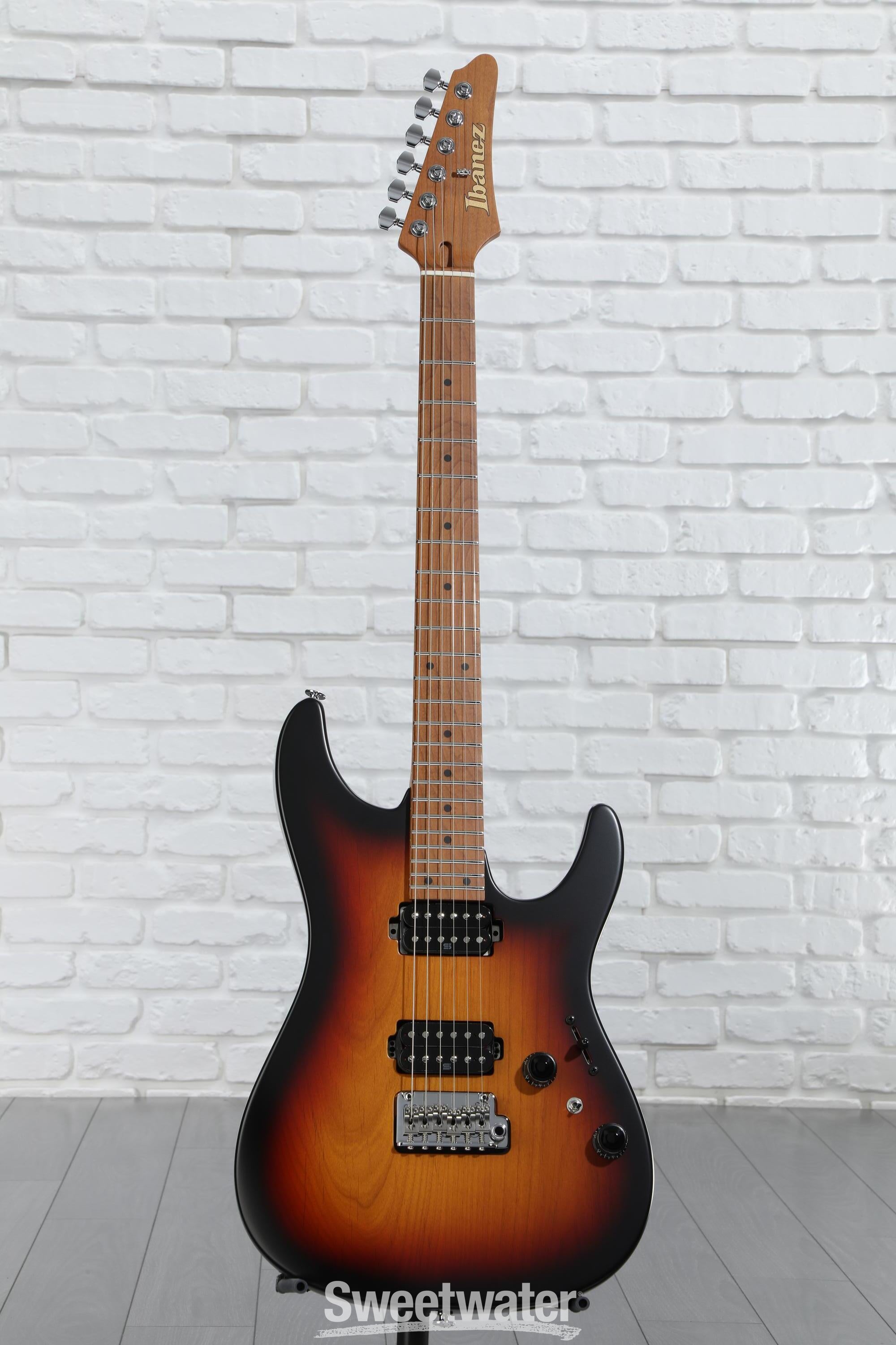 Ibanez Prestige AZ2402 Electric Guitar - Tri Burst Fade Flat