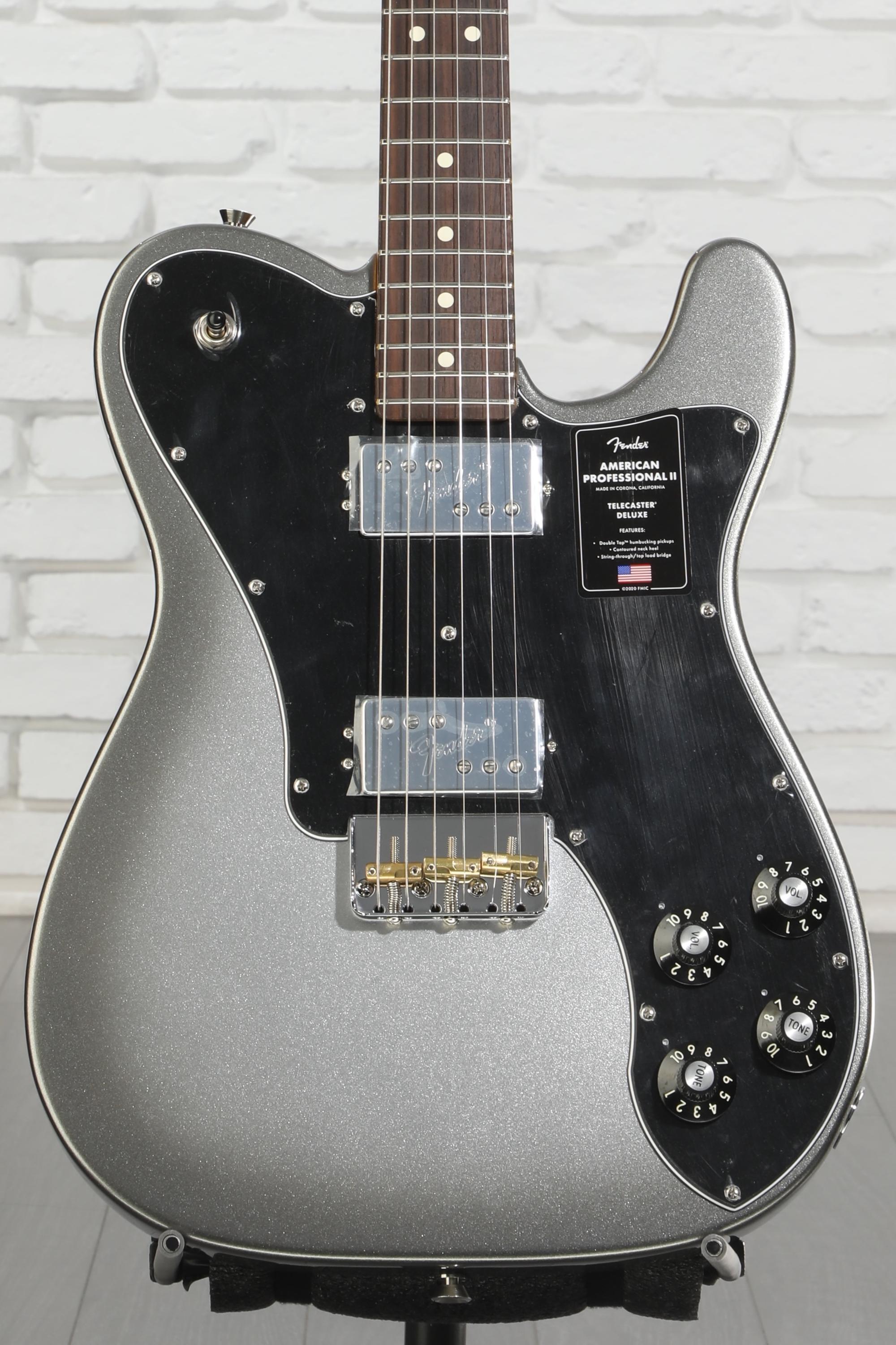 Fender American Professional II Telecaster Deluxe - Mercury with