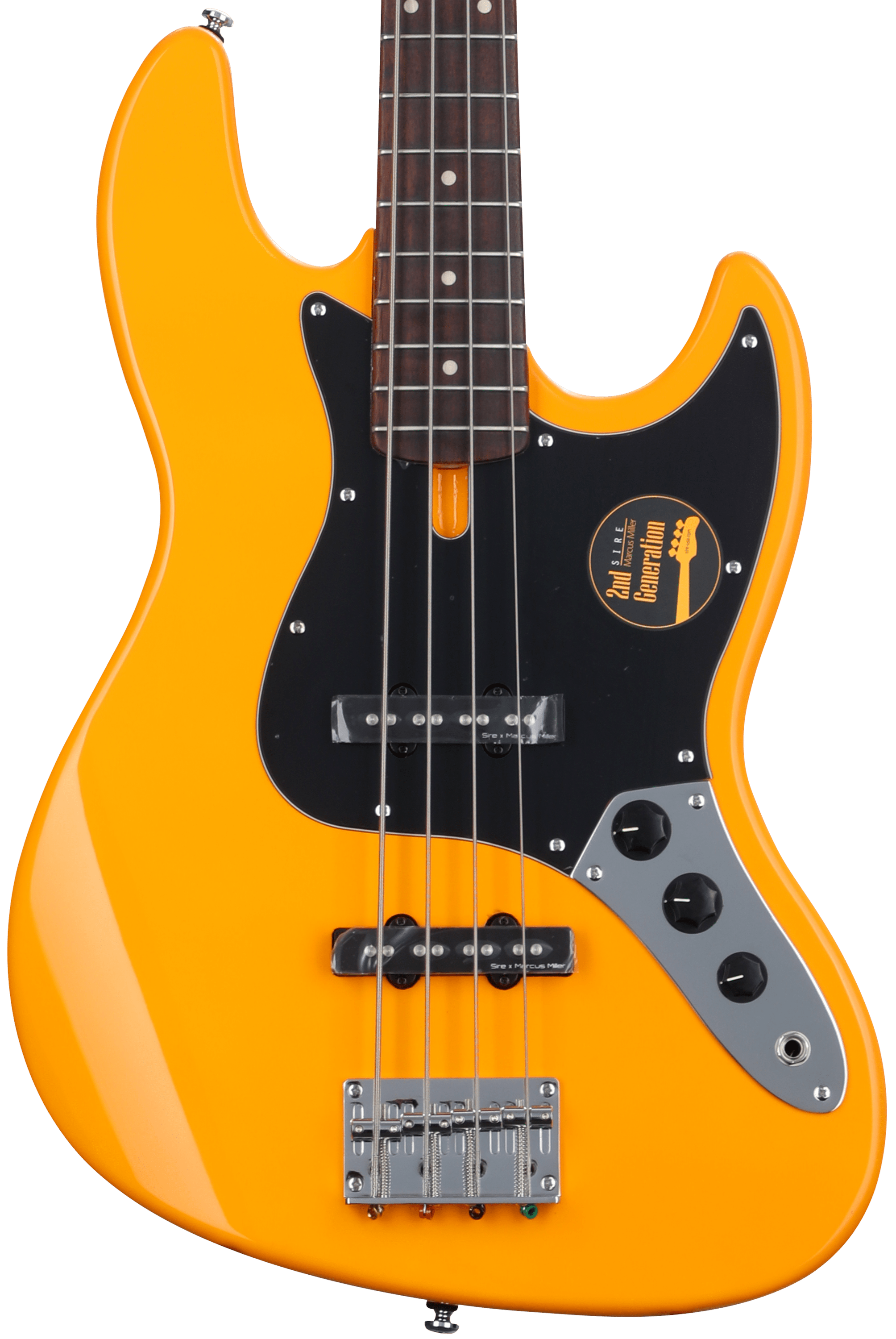 Sire Marcus Miller V3P 4-string Bass Guitar - Orange | Sweetwater