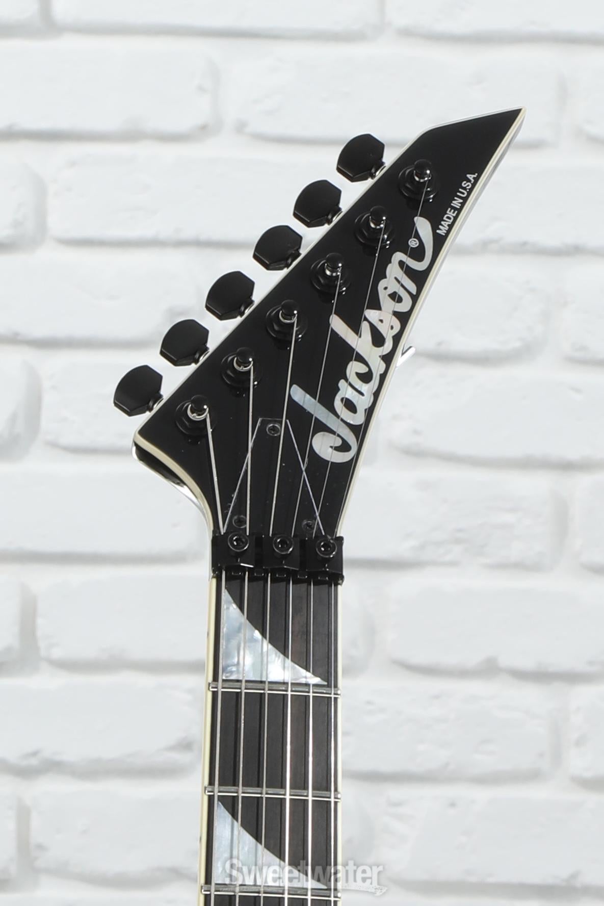 Jackson USA Select Warrior WR1 Electric Guitar - Gloss Black