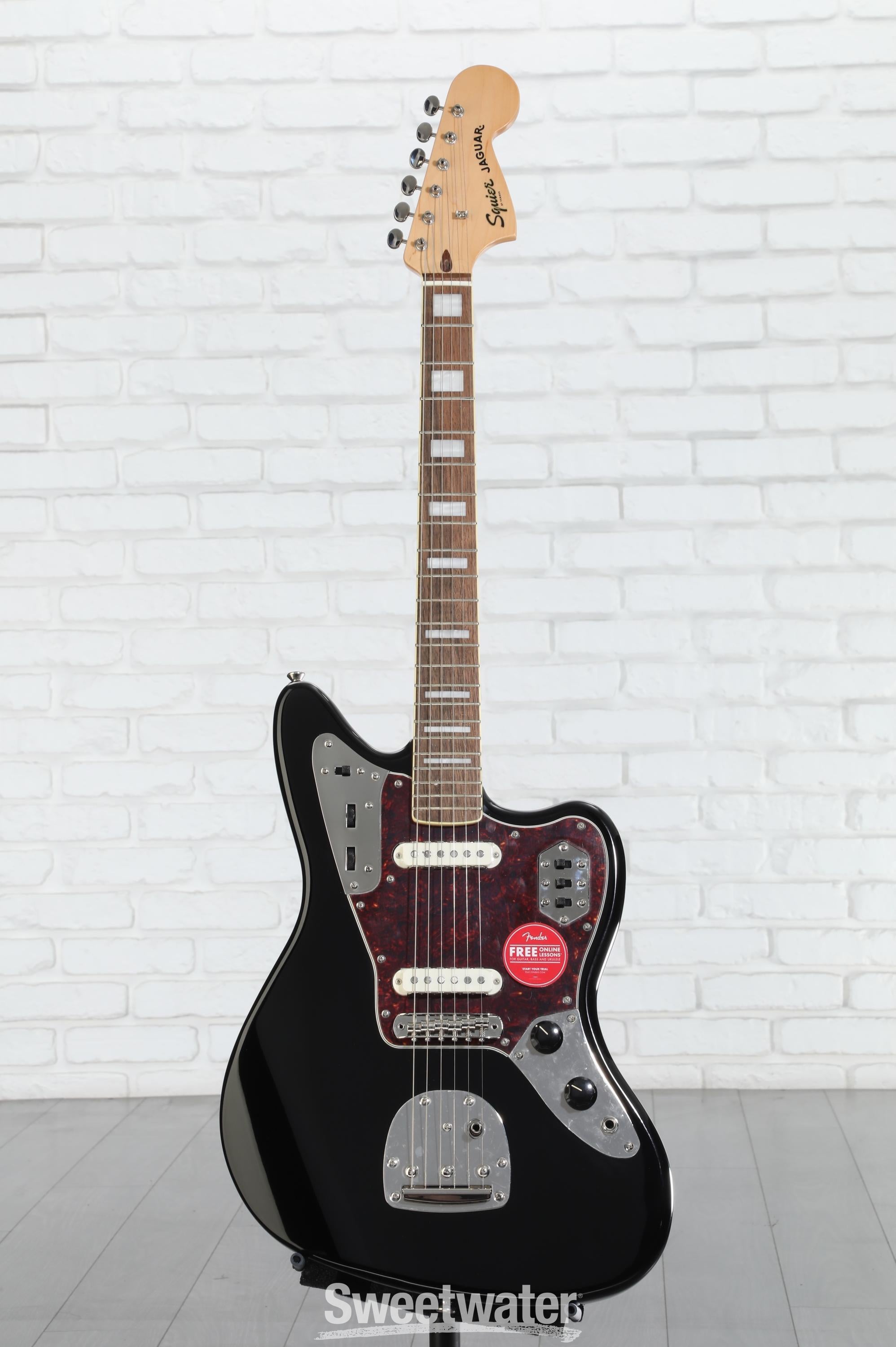 Squier Classic Vibe '70s Jaguar - Black | Sweetwater
