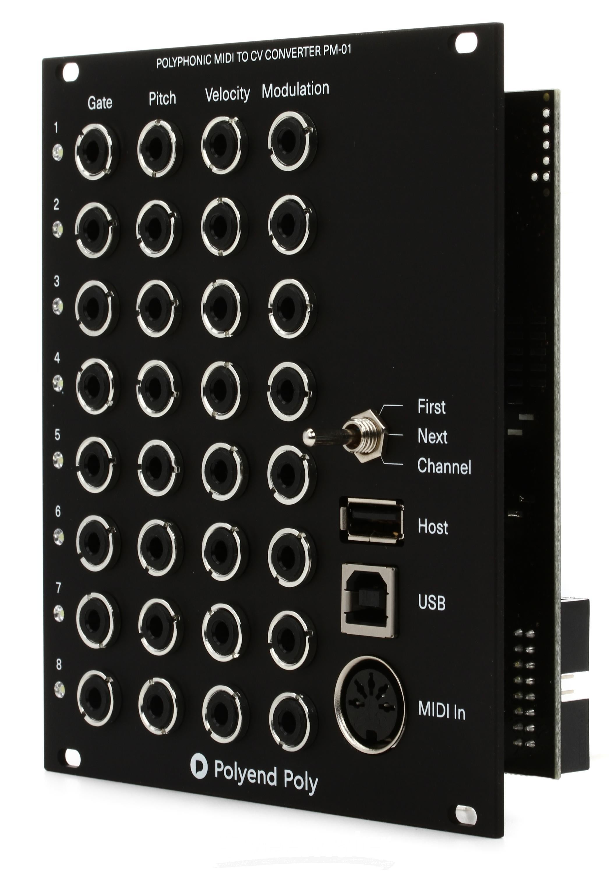 Polyend Poly MIDI and USB to CV/Gate Eurorack Module