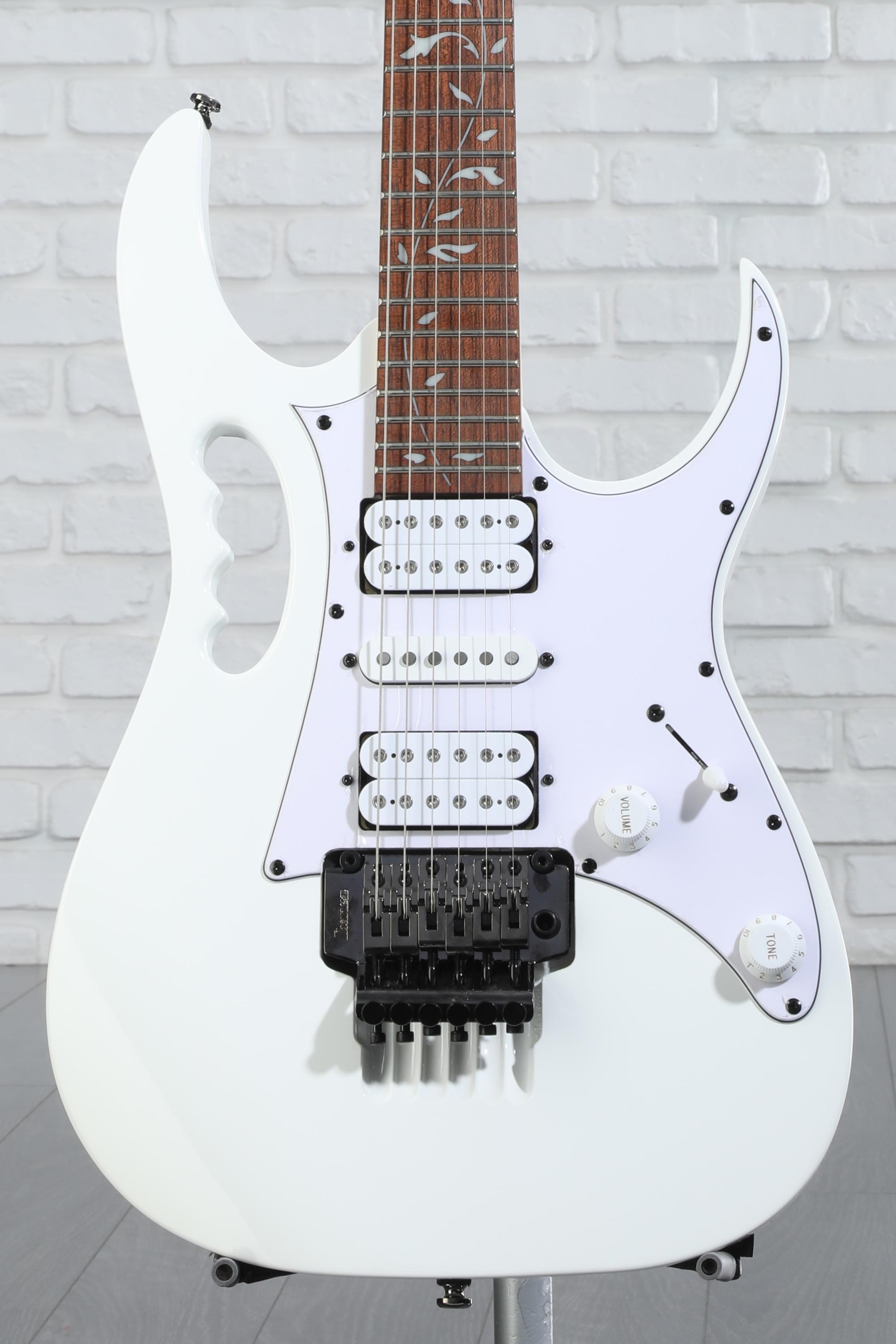 Ibanez Steve Vai Signature JEMJR - White | Sweetwater