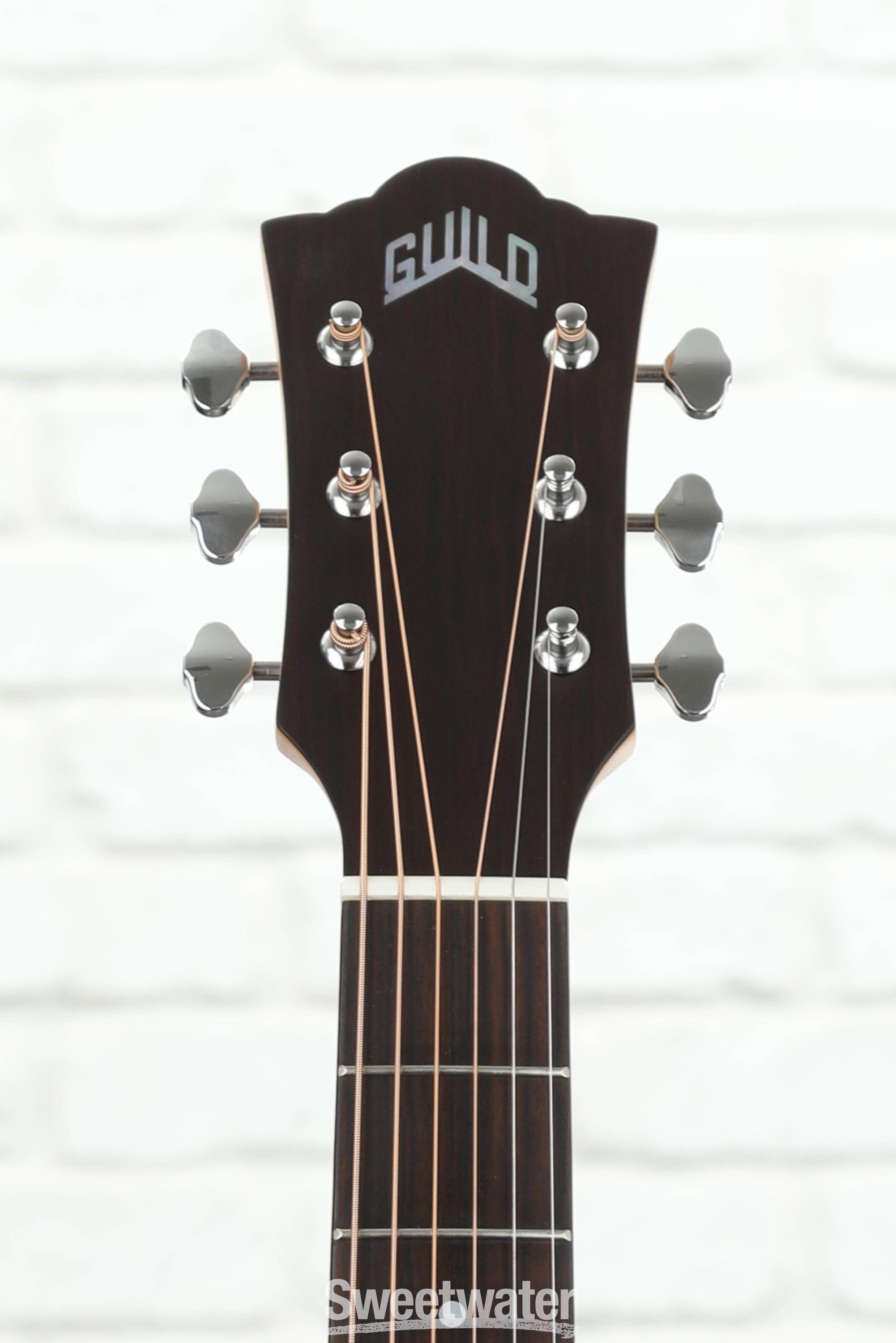 Guild Jumbo Junior, Flamed Maple Acoustic-Electric Guitar