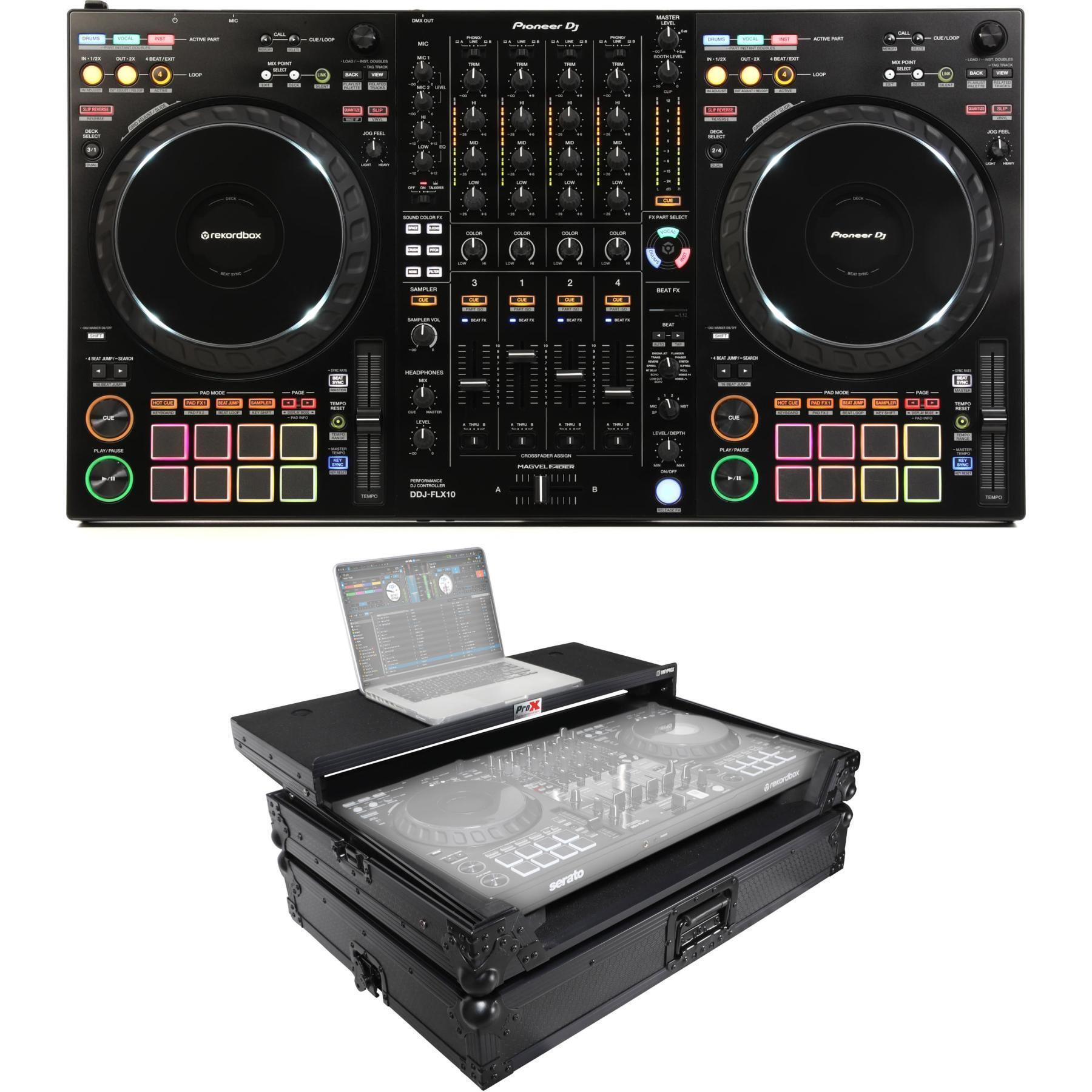 【デッキセーバー付】Pioneer DJコントローラー DDJ-FLX10 Amazon.com: Pioneer DDJ-FLX10 4-deck DJ Controller with StreamEye