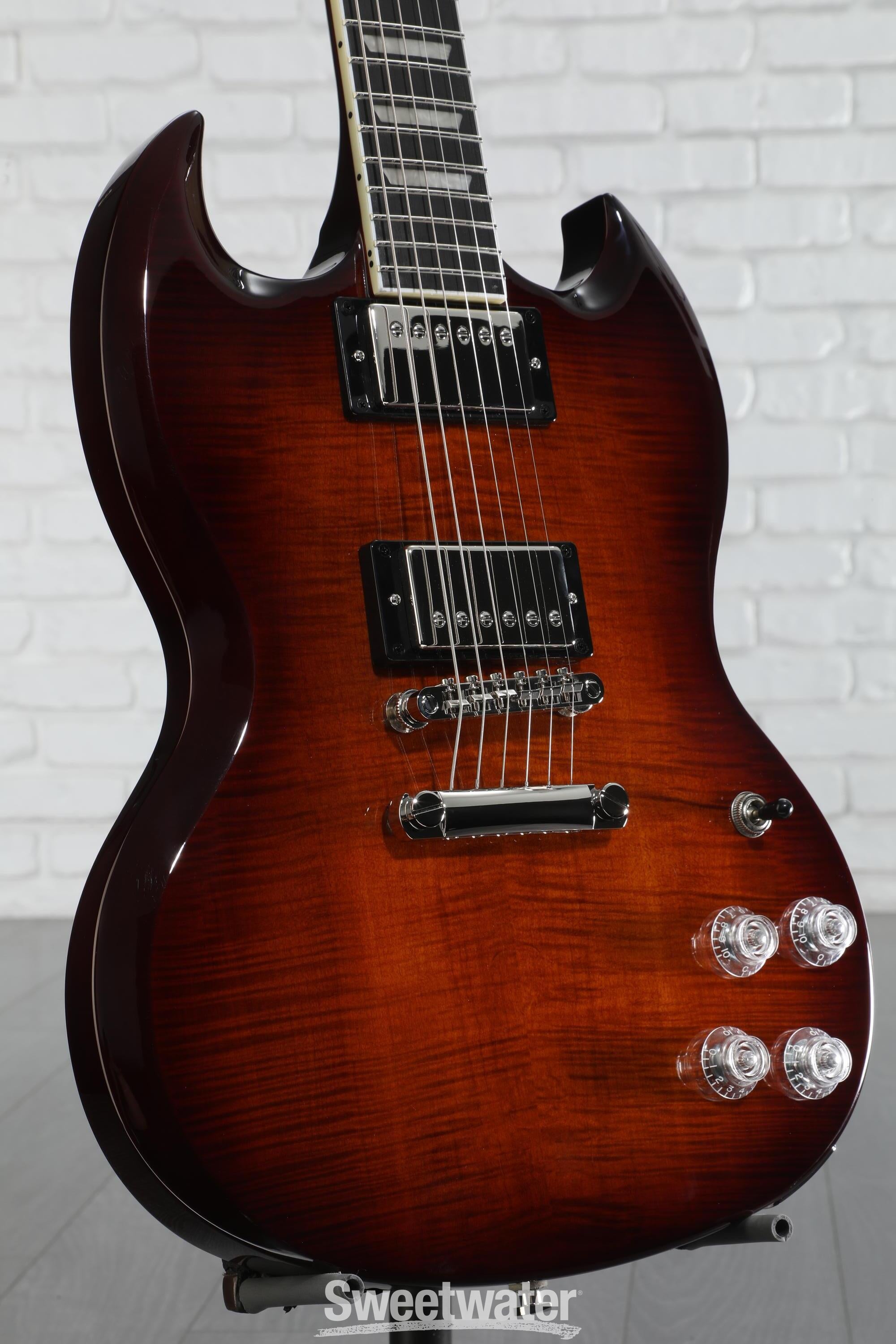 Epiphone SG Modern Figured Electric Guitar - Mojave Burst