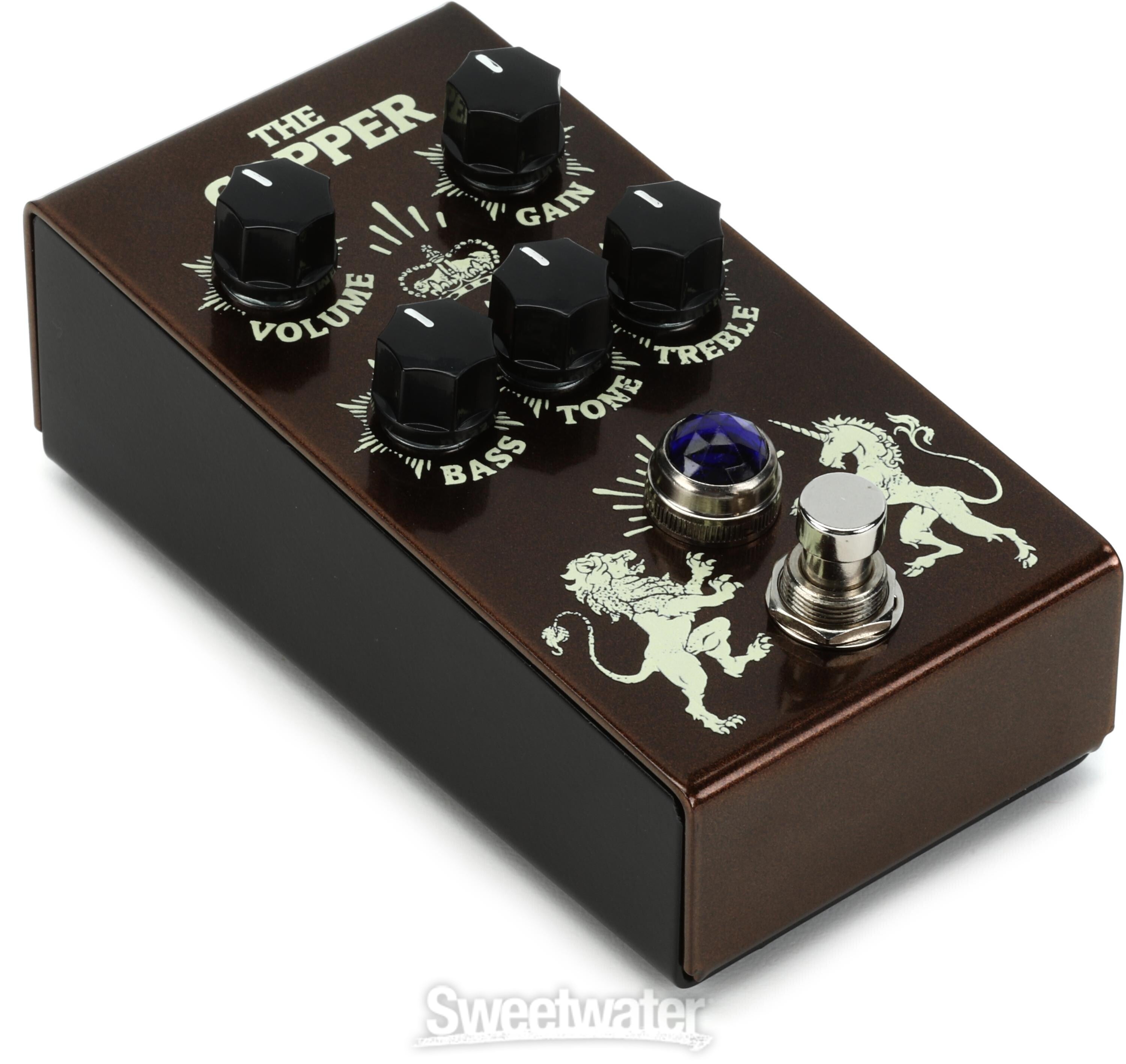 Victory Amps V1 Copper Pedal オーバードライブ-