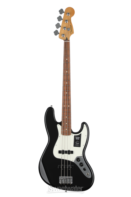 Fender Player Jazz Bass - Black with Pau Ferro Fingerboard