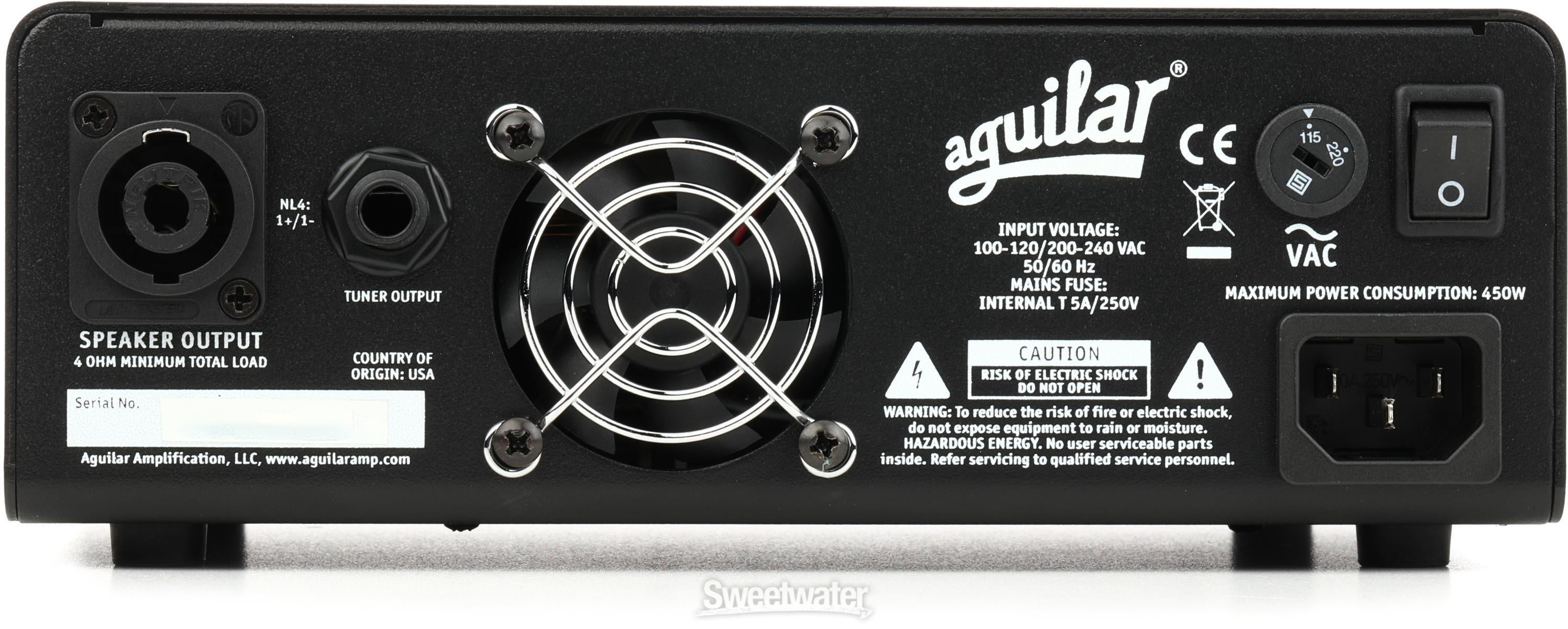 Aguilar Tone Hammer 350 - 350-watt Super Light Head - Limited