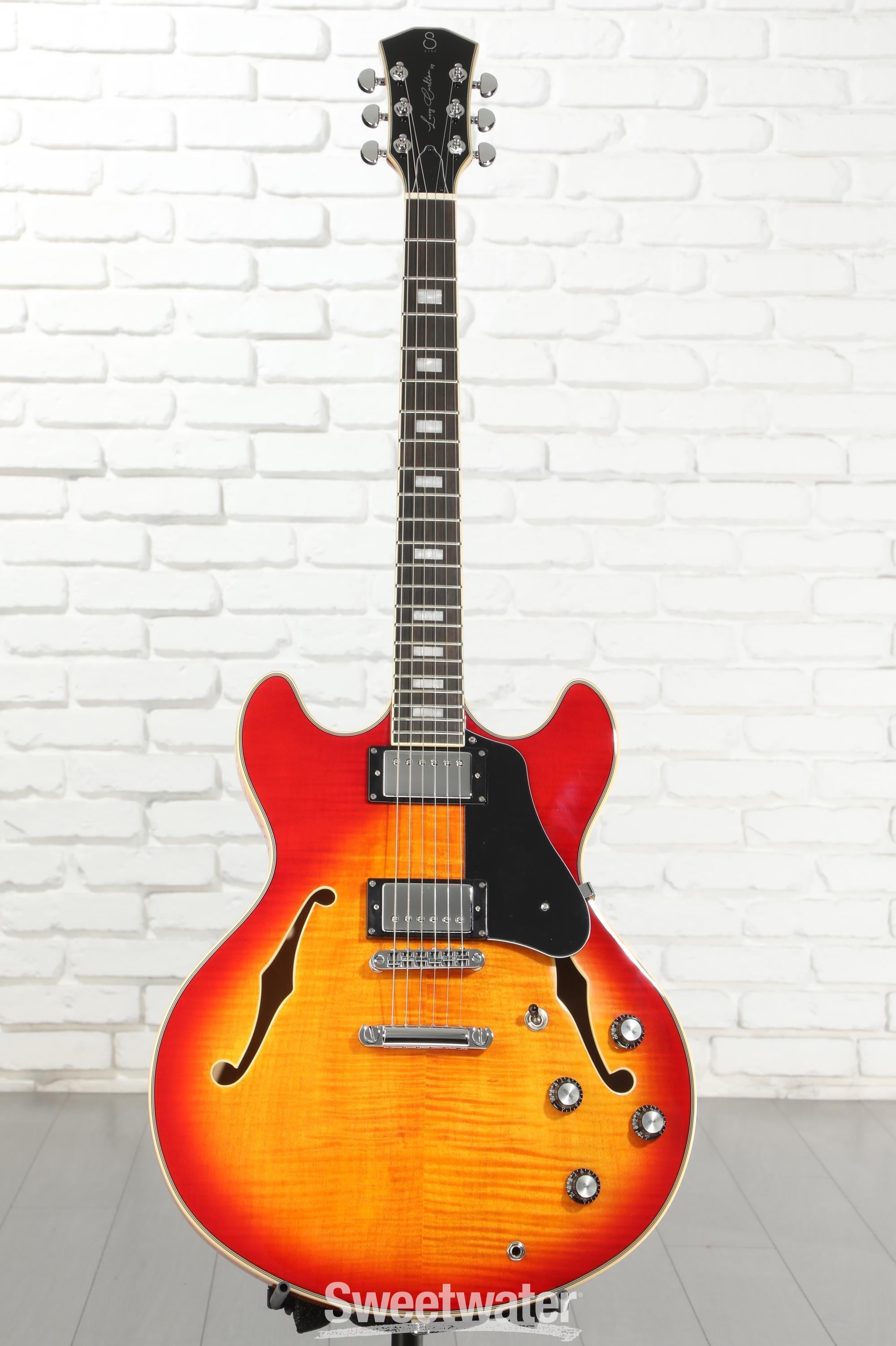 Sire Larry Carlton H7 Semi-hollow Electric Guitar - Cherry