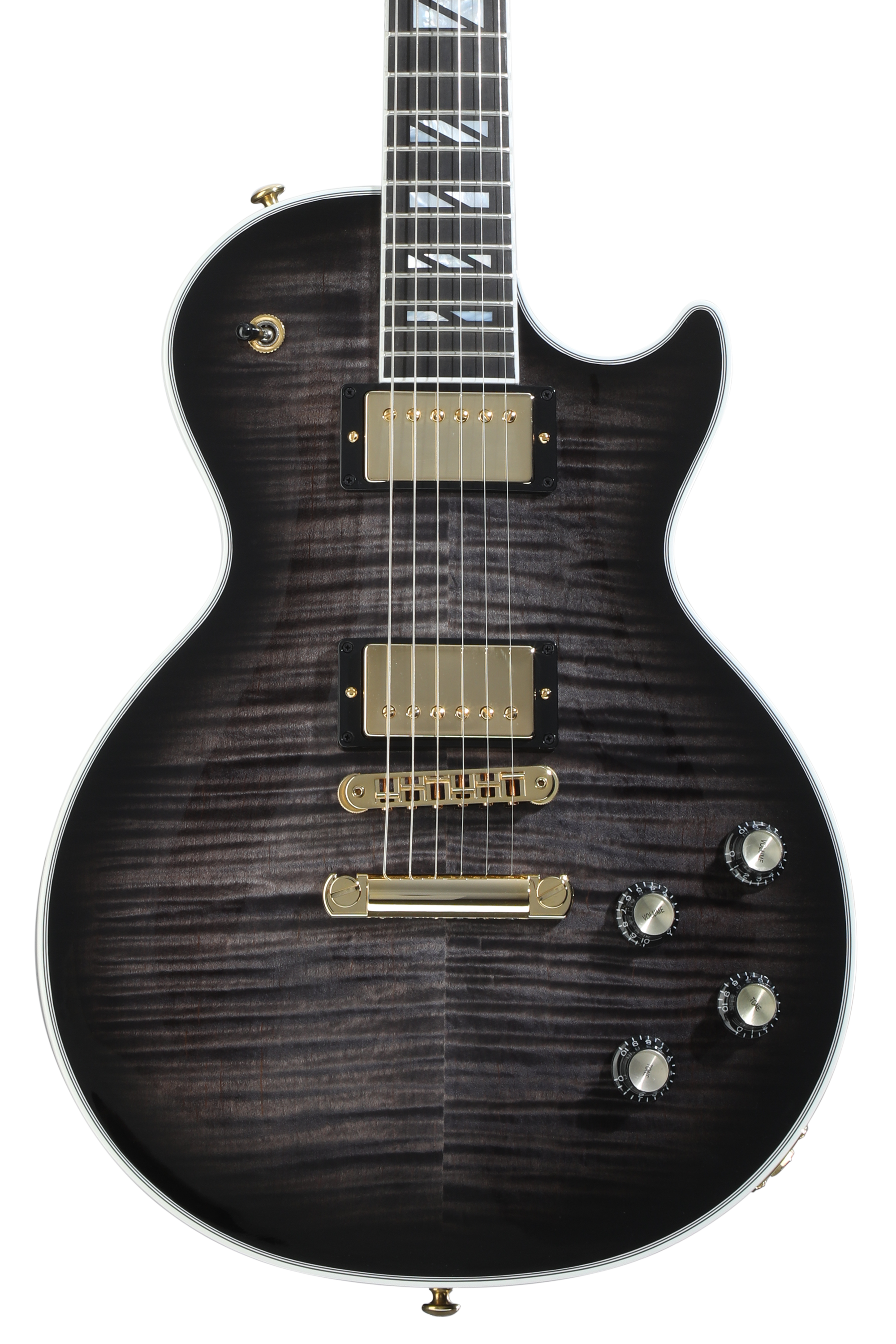Gibson Les Paul Supreme Electric Guitar - Trans Ebony Burst