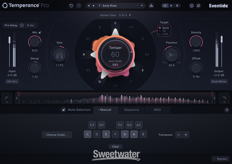 Eventide Temperance Pro Modal Reverb Plug-in - Upgrade from
