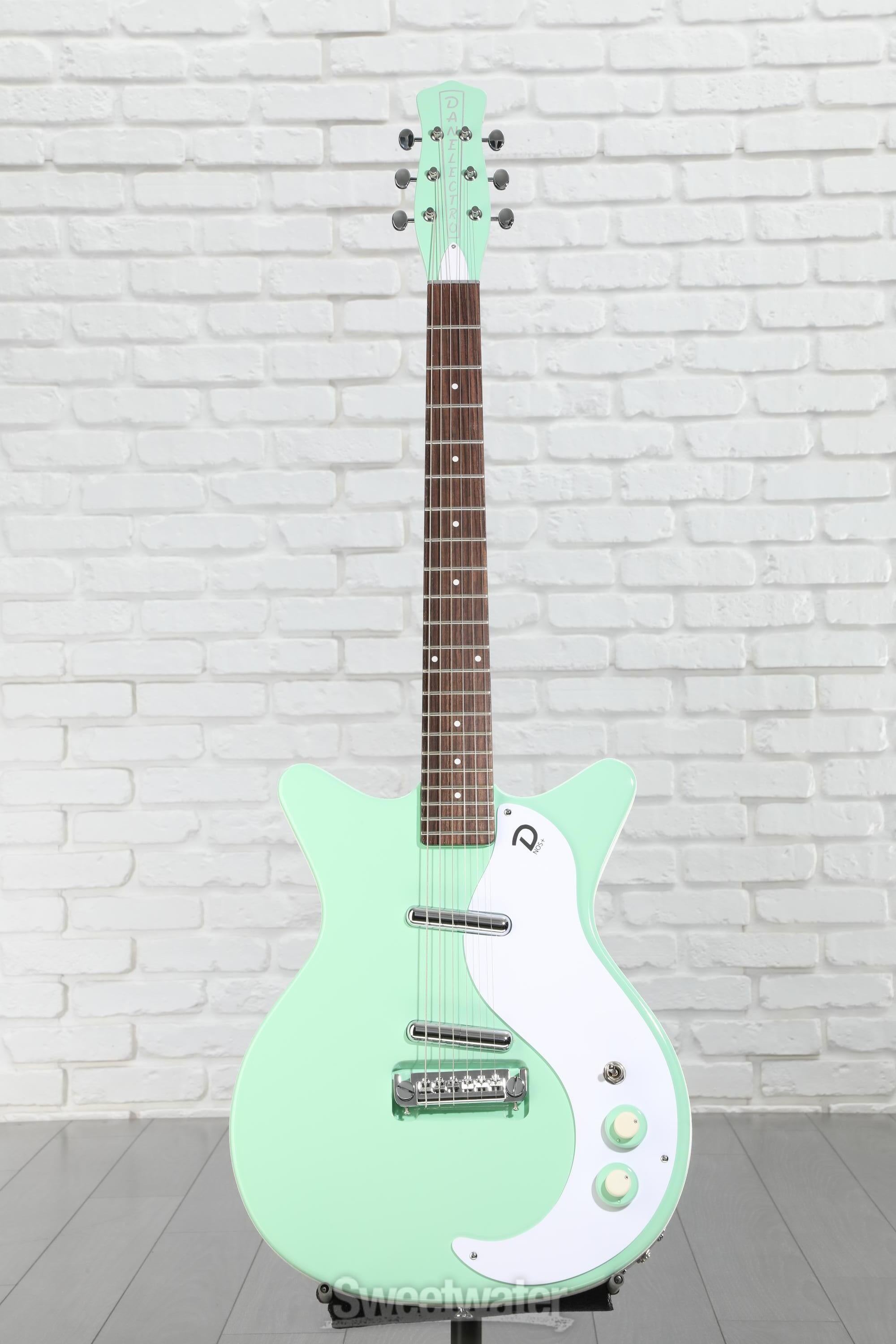 Danelectro 59M NOS+ Seafoam Green エレキギター Danelectro '59M NOS Electric Guitar ~ Keen Green
