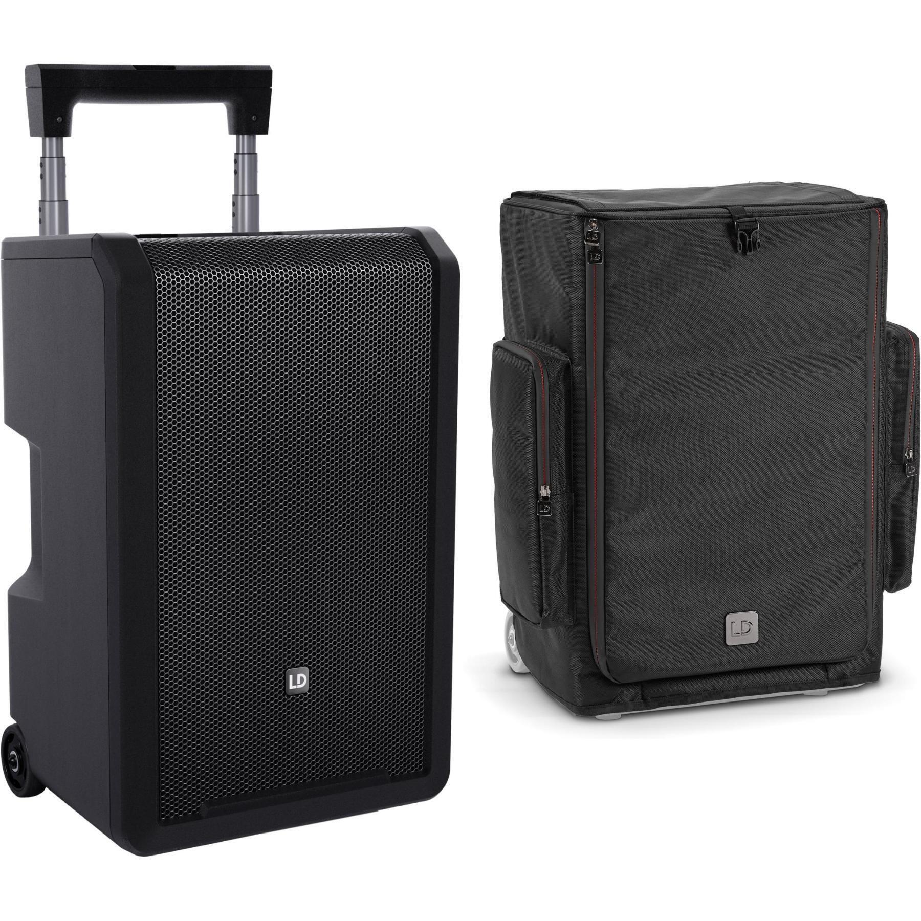 Photo of LD Systems ANNY 10 Battery-powered Loudspeaker with Protective Weather Cover - Black