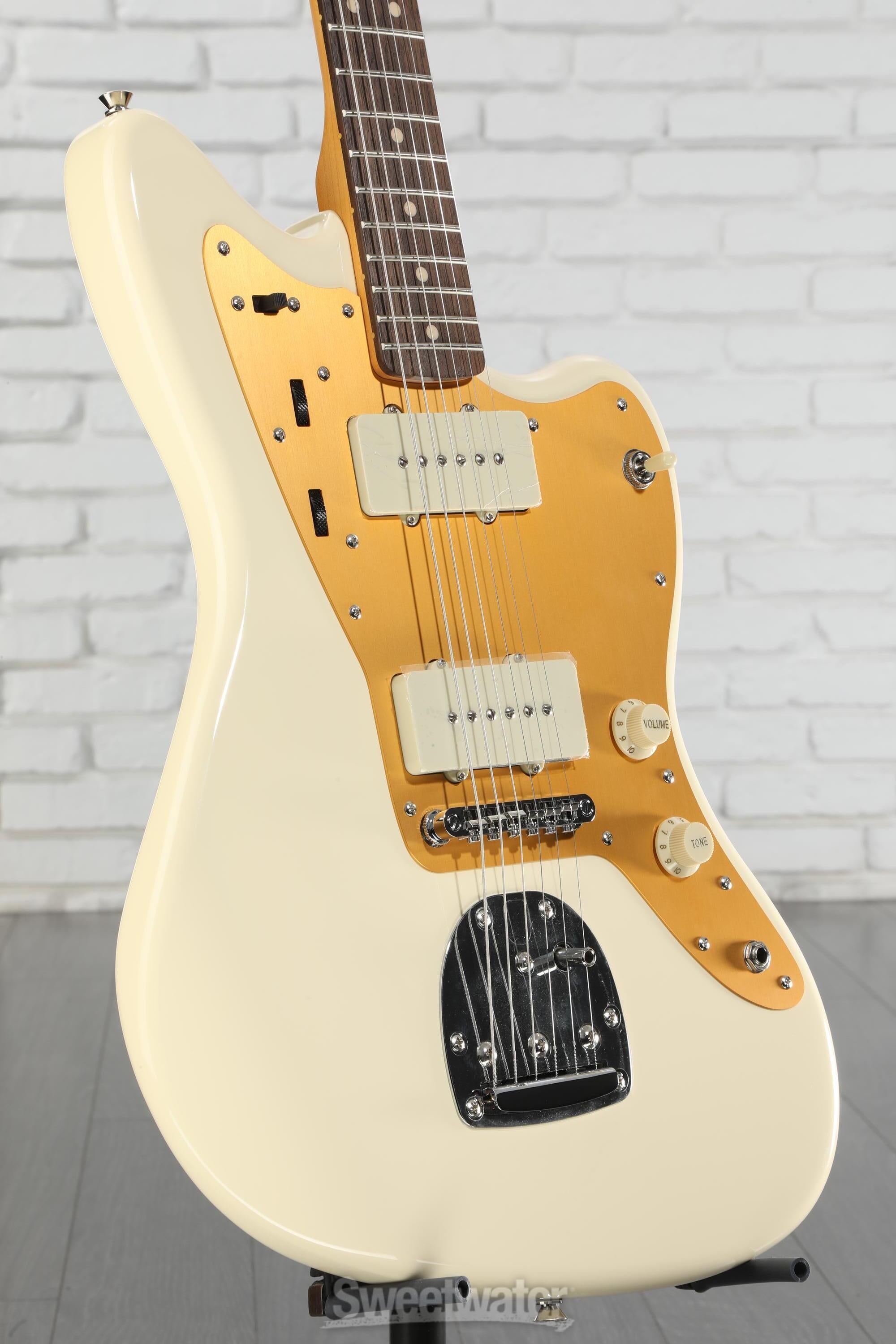 Squier Jazzmaster J Mascis signature モデル Squier J Mascis Signature Jazzmaster - Vintage White with Indian