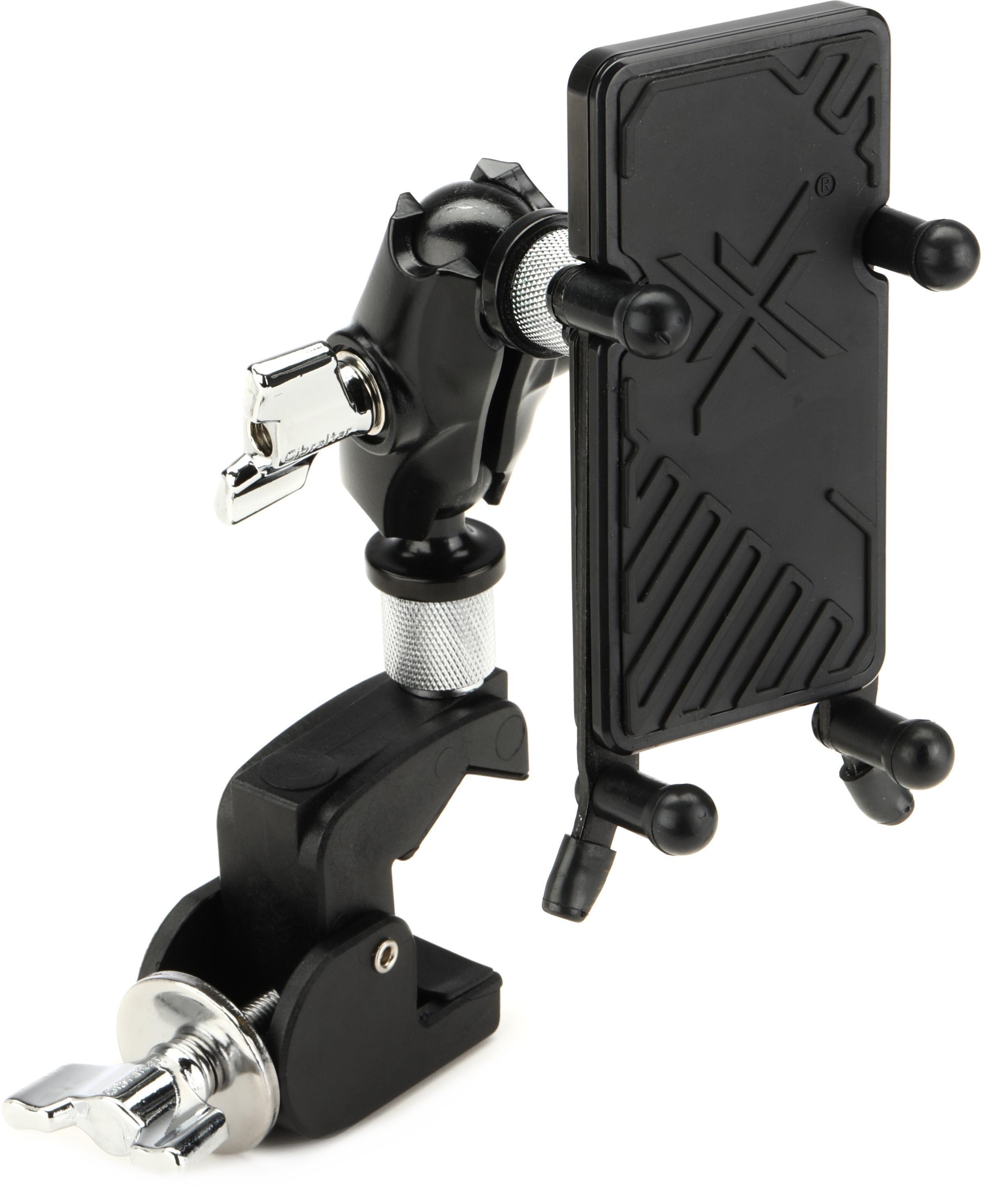 Gibraltar Dual-Adjust Smart Phone C-Clamp Table Mount | Sweetwater