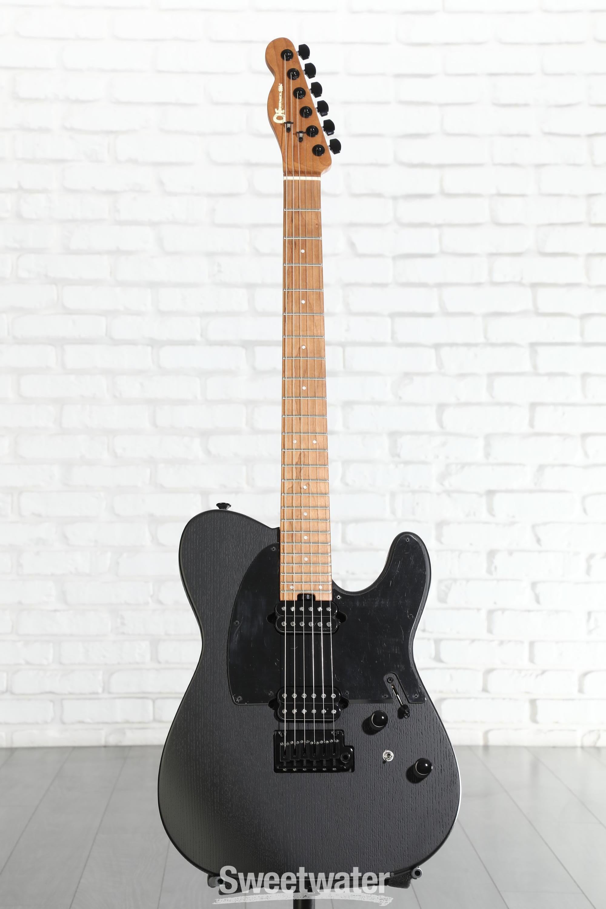 Charvel Pro-Mod So-Cal Style 2 24 2PT HH - Black Ash | Sweetwater