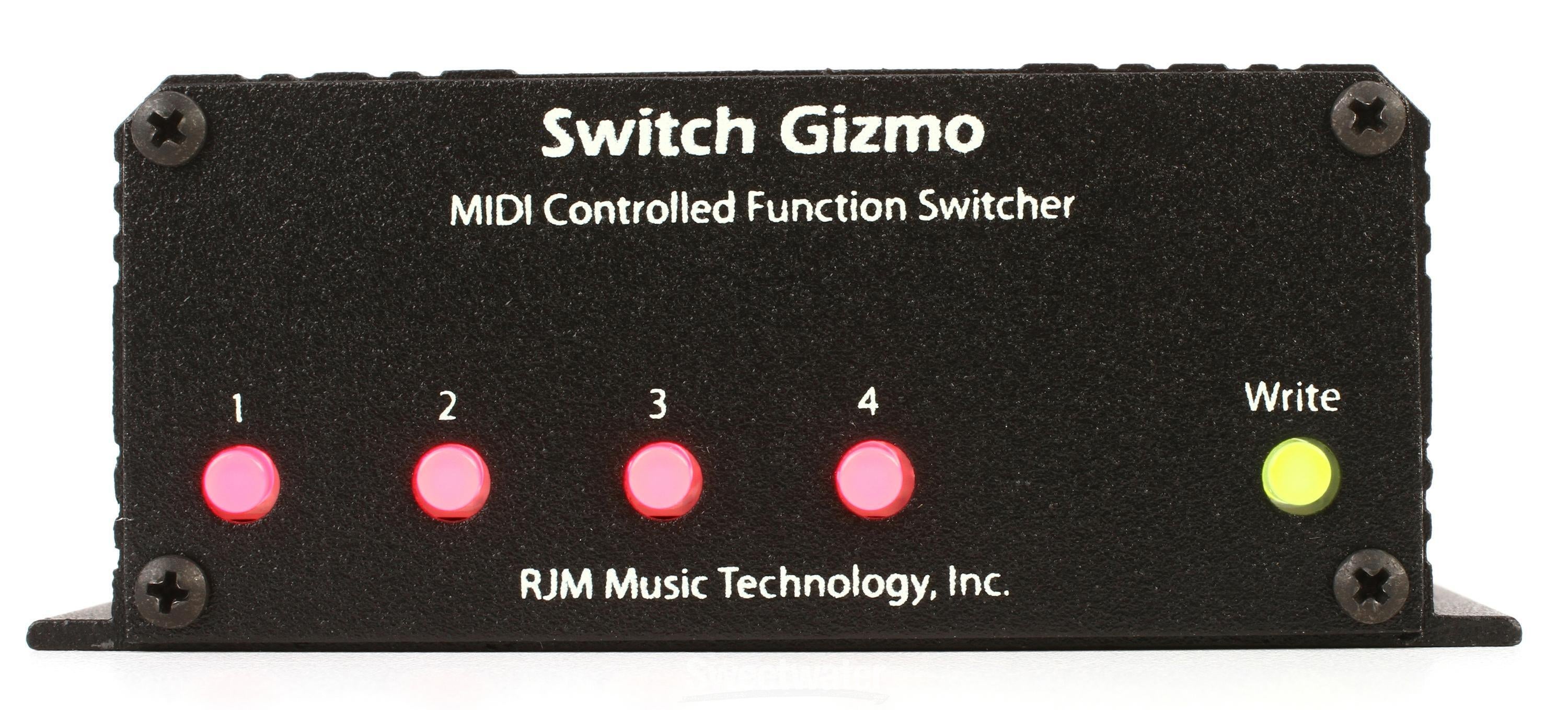 RJM Music Switch Gizmo Amplifier MIDI Interface