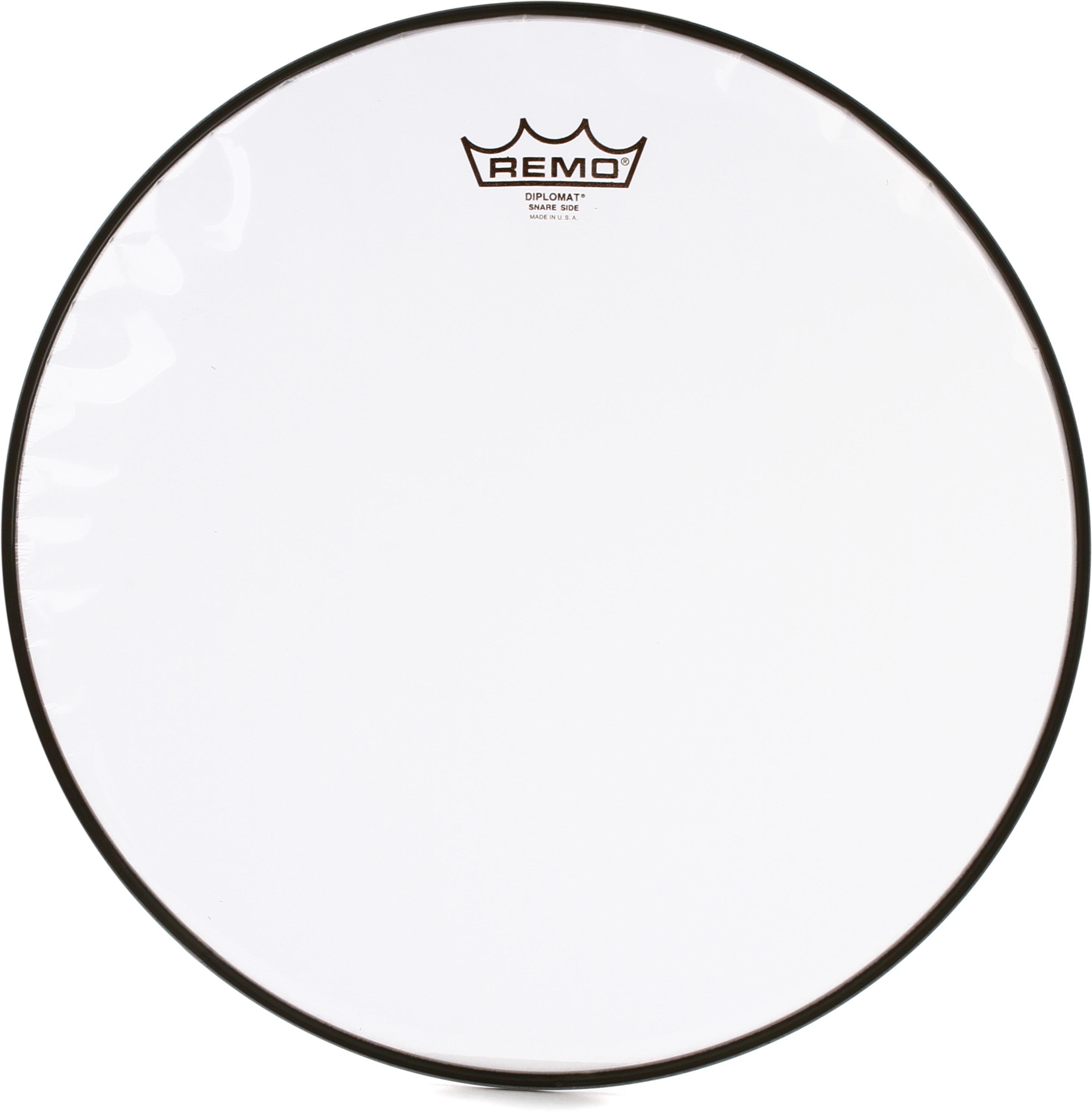 Photo of Remo Diplomat Hazy Snare-side Drumhead - 14 inch