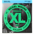 Photo of D'Addario EXL220S XL Nickel Wound Bass Guitar Strings - .040-.095 Super Light Short Scale